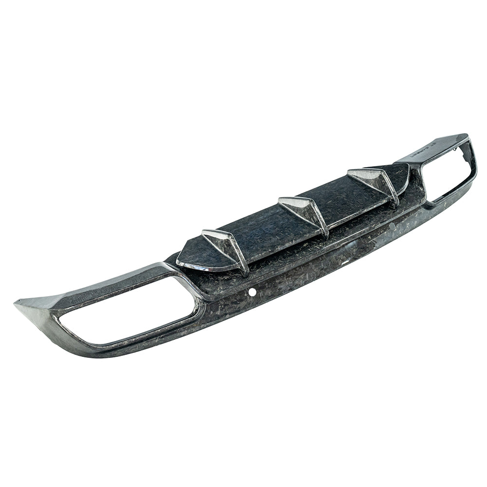 MERCEDES C63/C63S W205 COUPE FORGED CARBON FIBRE DIFFUSER - BIG FIN