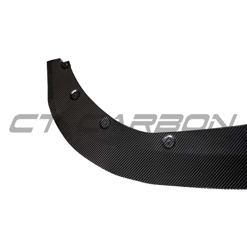 VW GOLF MK8.5 R/CS 2024+ CARBON FIBRE SPLITTER - CT DESIGN