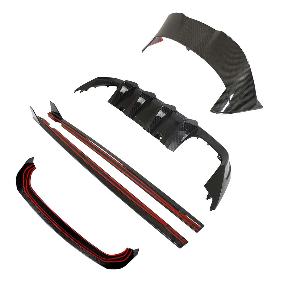 VW GOLF R MK8.5 2024+ CARBON FIBRE KIT - CT DESIGN V1