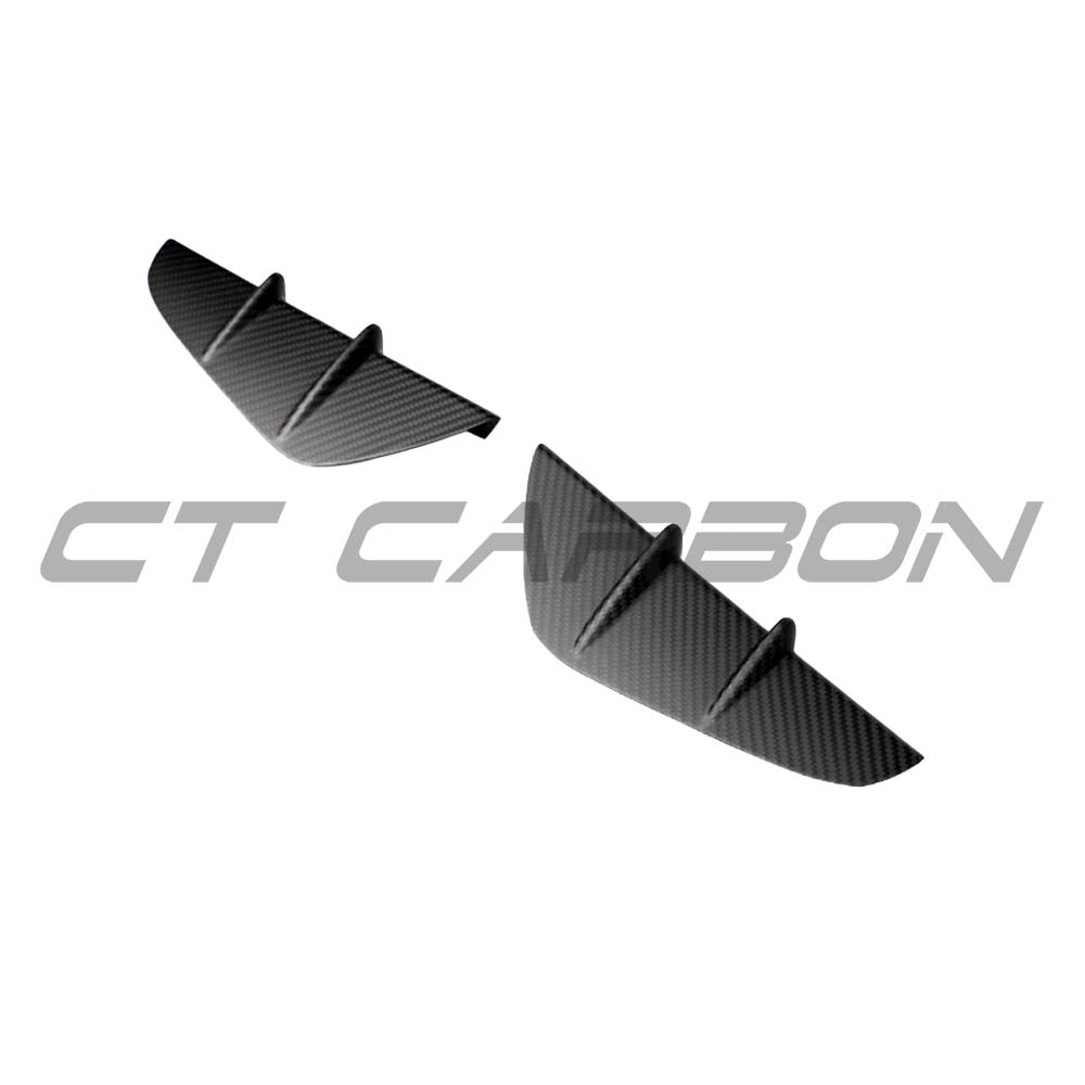 AUDI RSQ8 2025+ FACELIFT CARBON FIBRE FRONT VENT TRIM - CT DESIGN