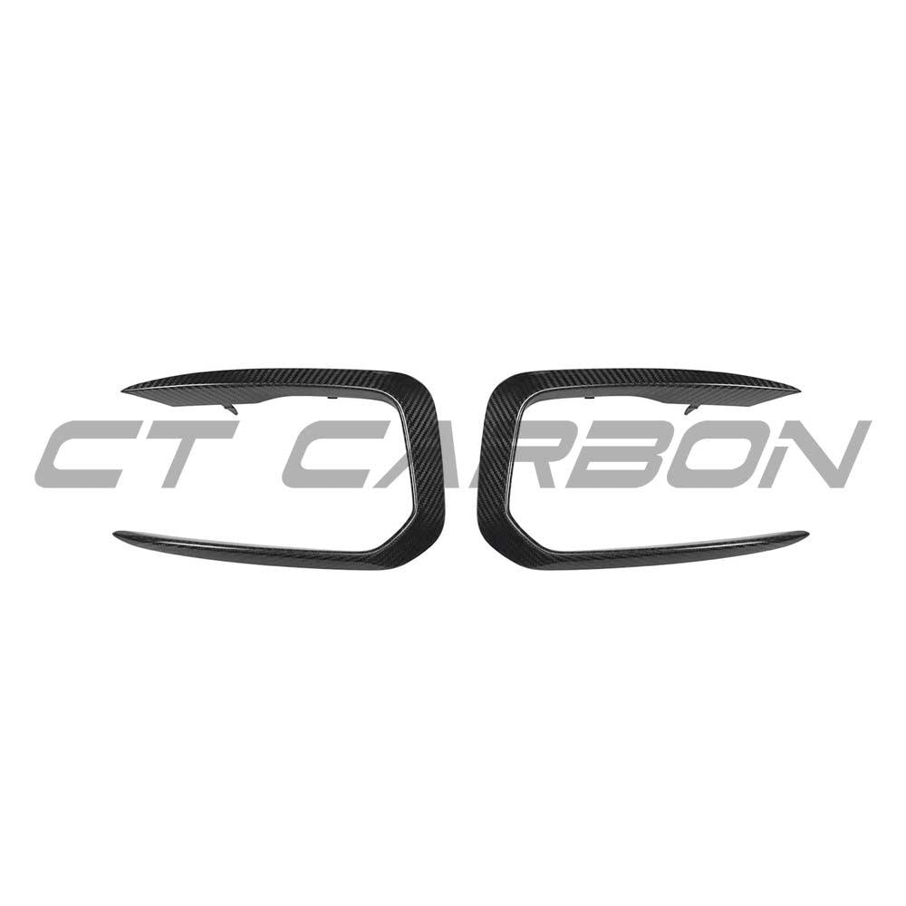 BMW F20 & F21 1 SERIES LCI 2015-2019 CARBON FIBRE FRONT BUMPER VENT REPLACEMENTS