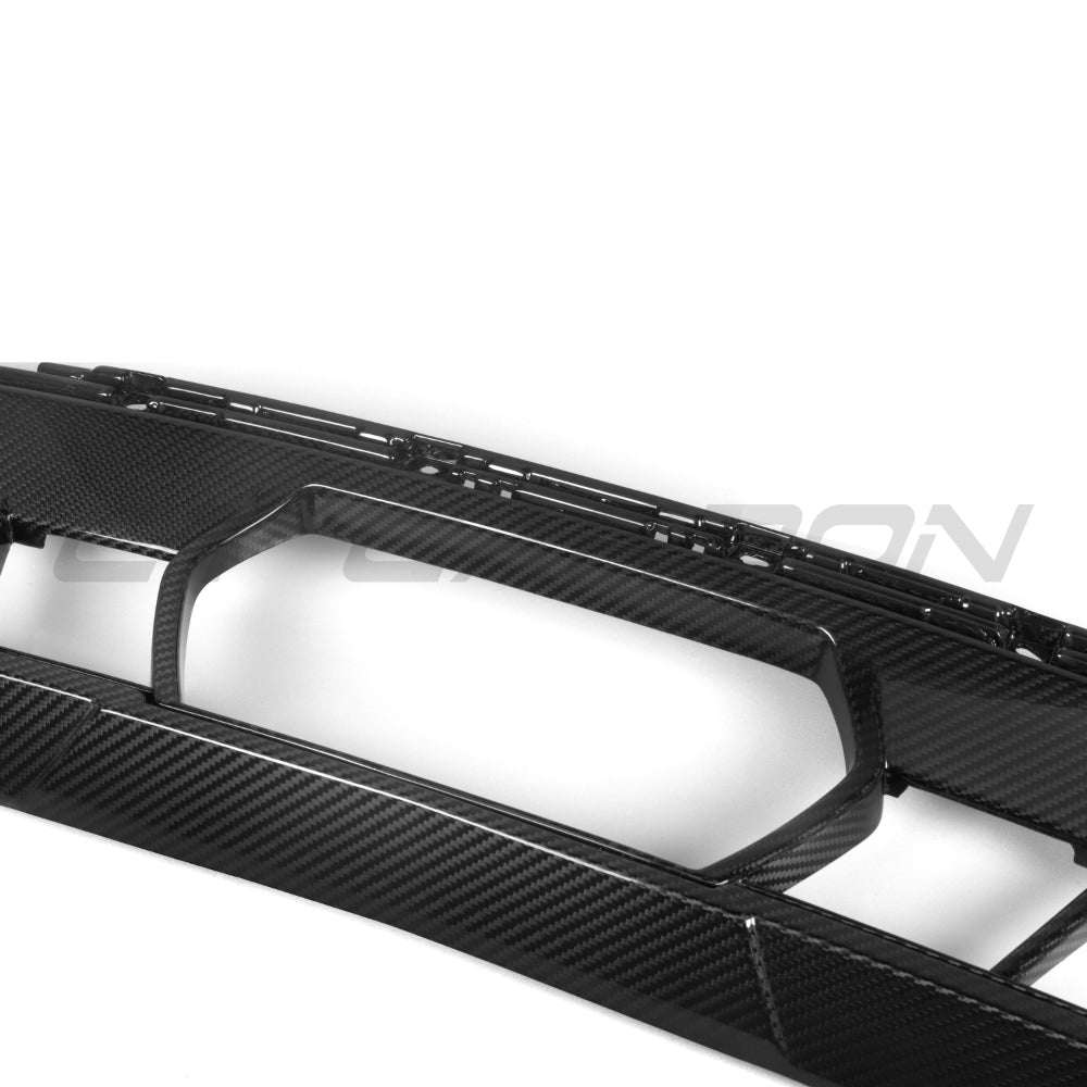 BMW G05 X5 LCI 2023+ CARBON FIBRE FRONT MIDDLE TRIM