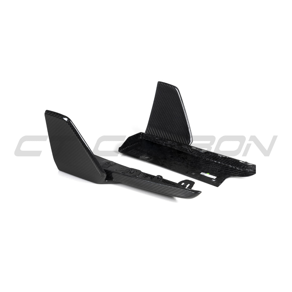 BMW G05 X5 2019+ PRE LCI M SPORT CARBON FIBRE REAR BUMPER CORNERS