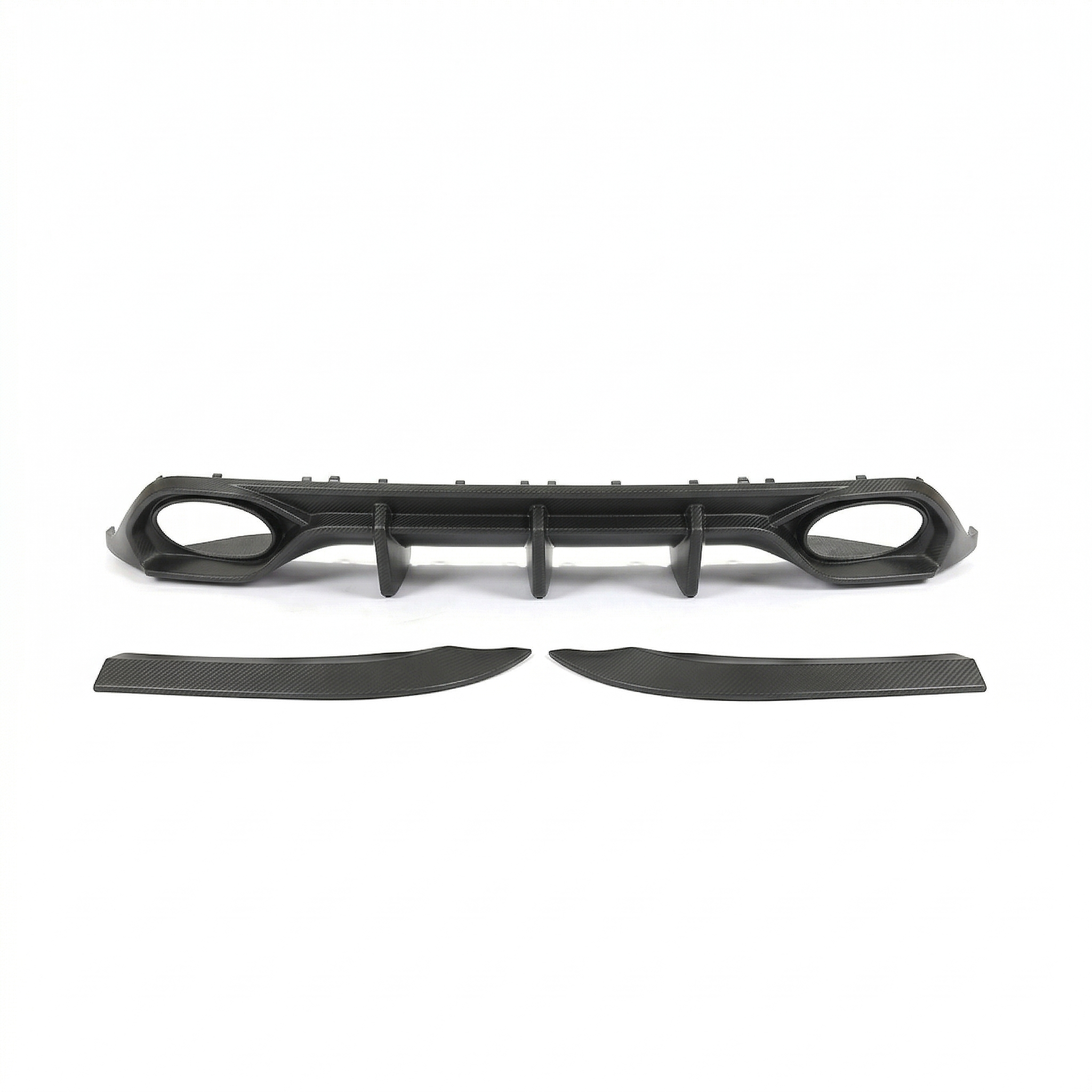 AUDI RS3 8Y 2022-2024 SALOON MATTE CARBON FIBRE DIFFUSER - V1 - CT DESIGN