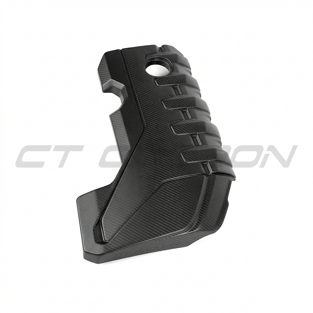 AUDI RS3 8Y 2020+ MATTE CARBON FIBRE ENGINE COVER - CT DESIGN