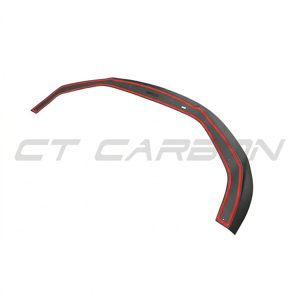 AUDI RS3 8Y 2025+ MATTE CARBON FIBRE SPLITTER - CT DESIGN V2