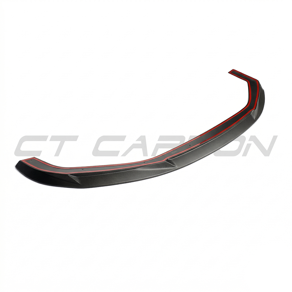 AUDI RS3 8Y 2025+ MATTE CARBON FIBRE SPLITTER - CT DESIGN V2