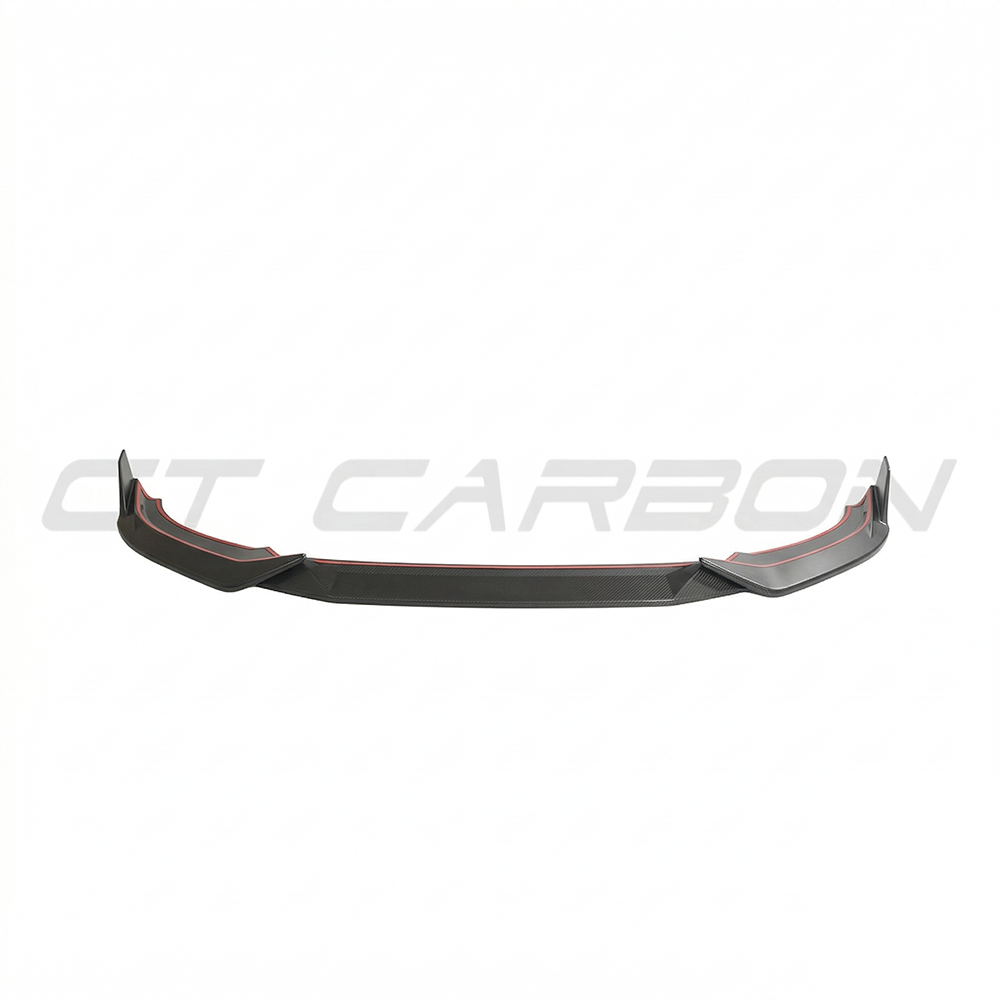 AUDI RSQ8 2020-2025 MATTE CARBON FIBRE FRONT SPLITTER - CT DESIGN