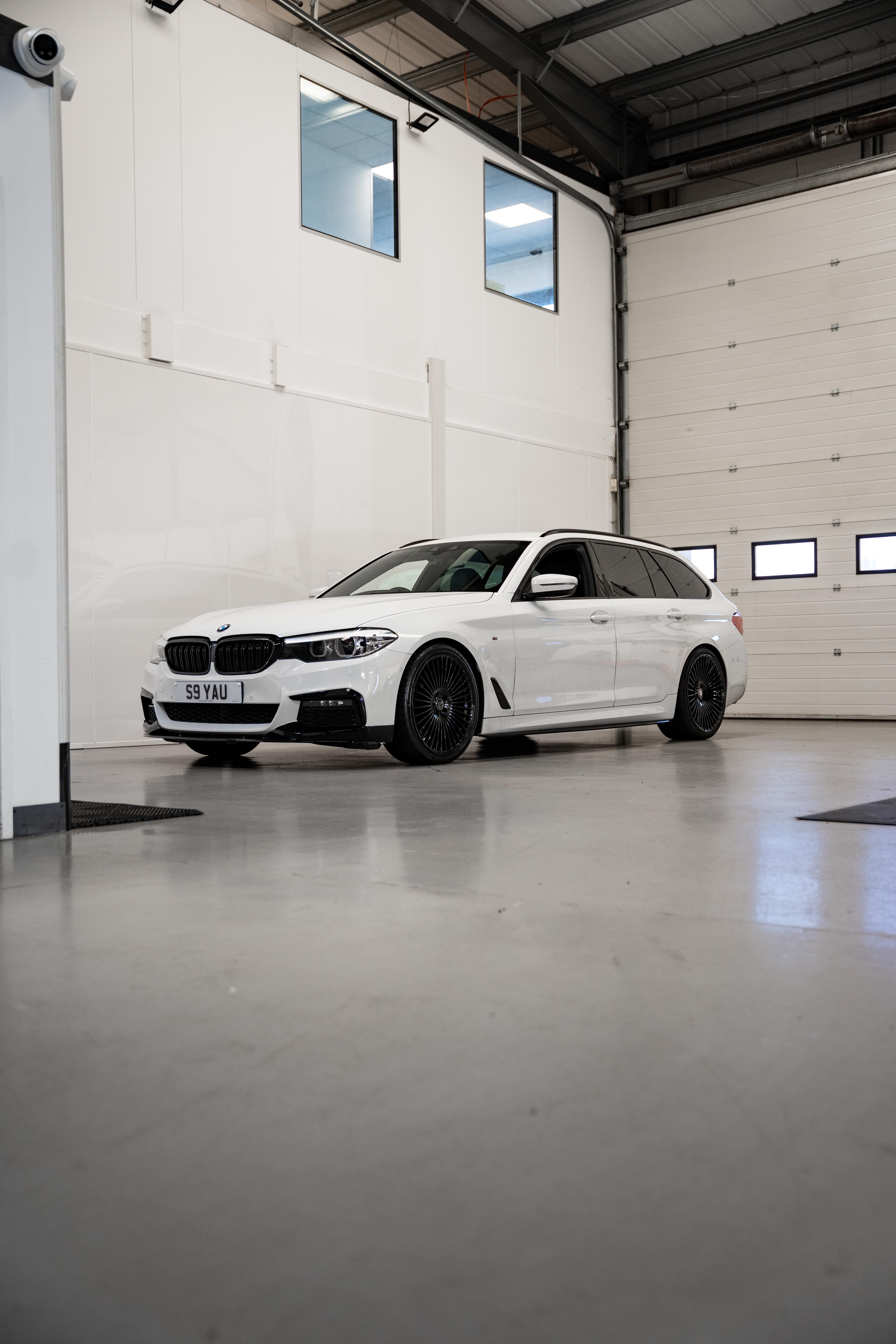 BMW 5 Series G30 G31 M-W5 20" Precision Black Motech Wheel