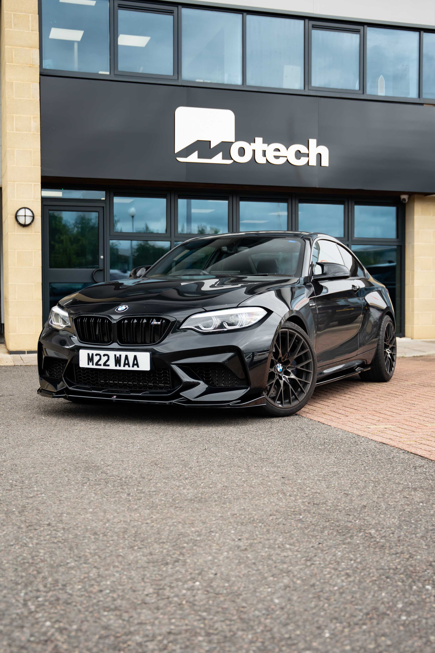 BMW F87 M2 Competition Maxton Design Front Splitter