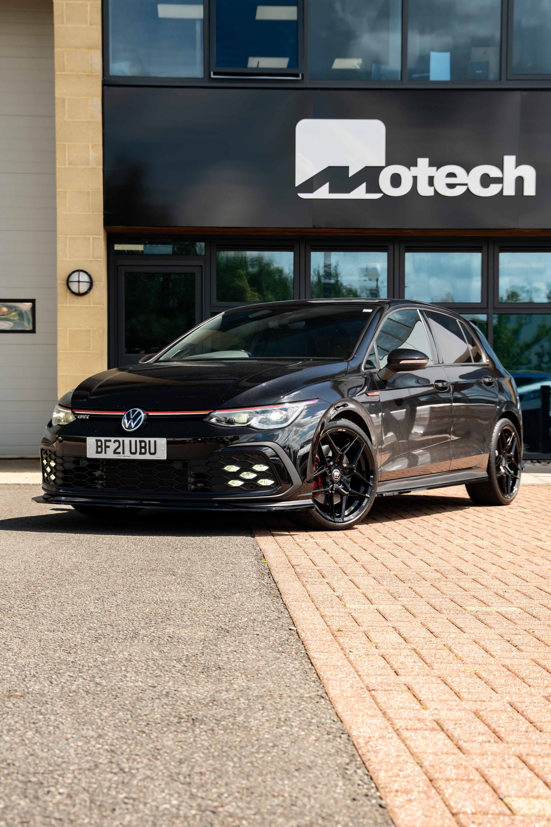VW Golf MK8/8.5 GTI/R M-W1 19" Precision Black Wheels