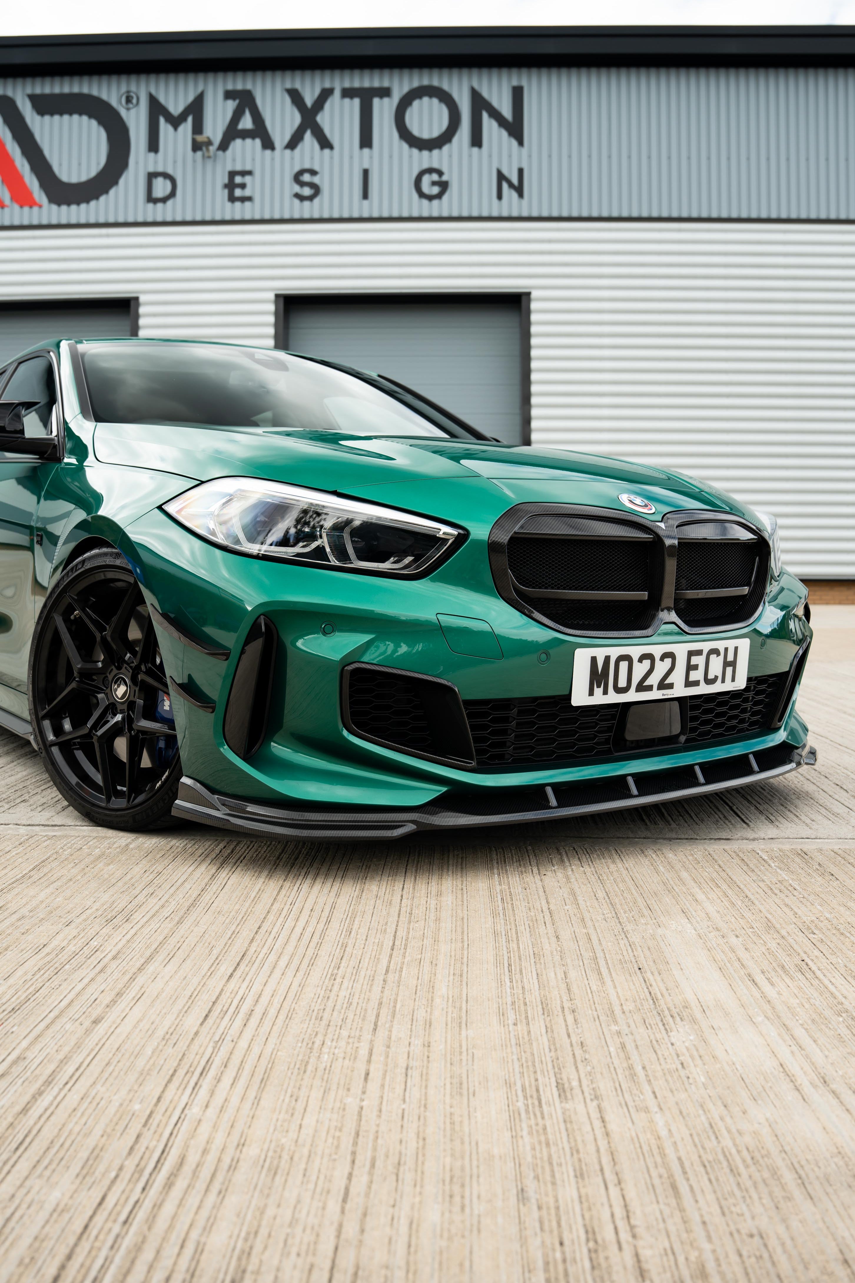BMW M135i X Drive F40 Maxton Design Carbon Fibre Front Bumper Side Vents