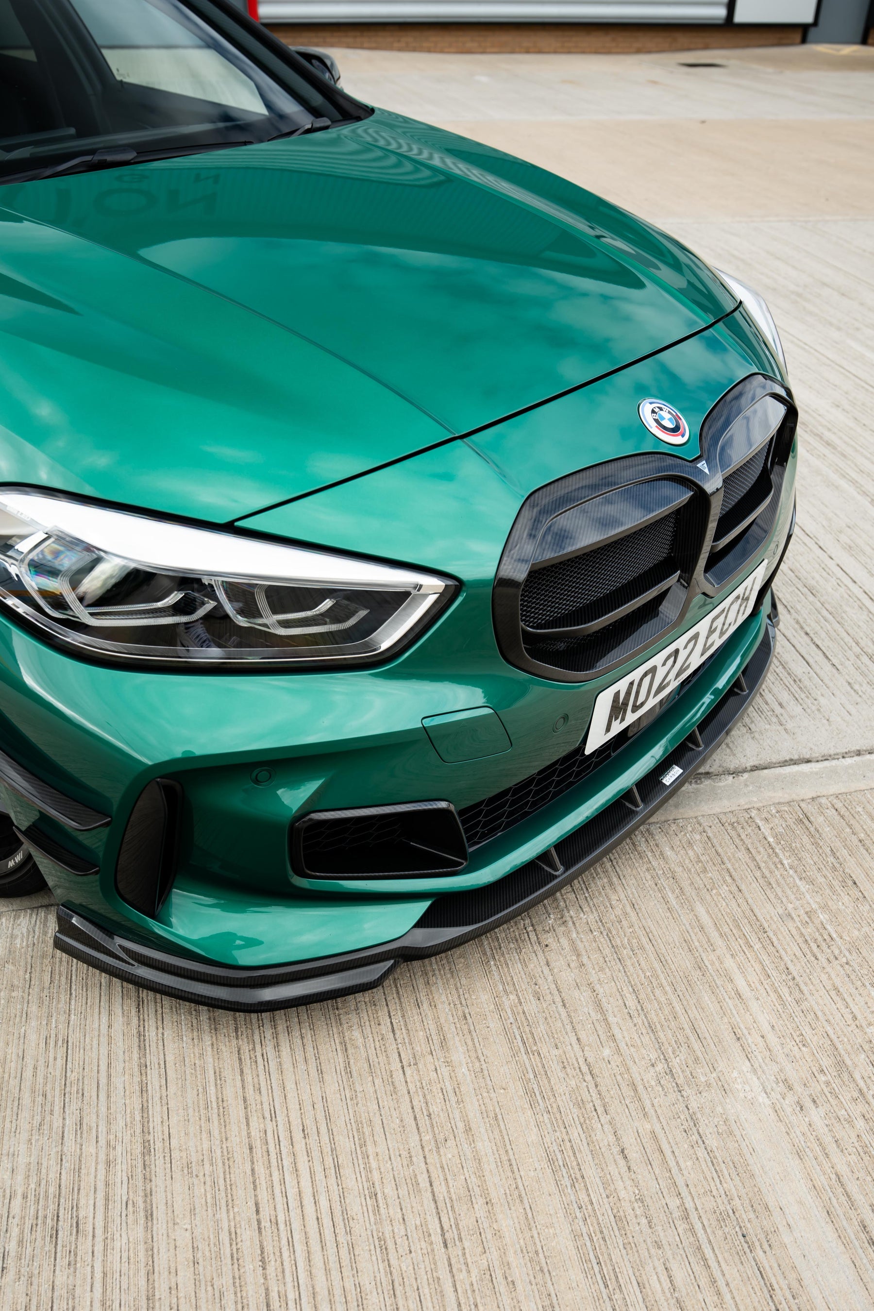 BMW M135i X Drive F40 Maxton Design Carbon Fibre Front Splitter