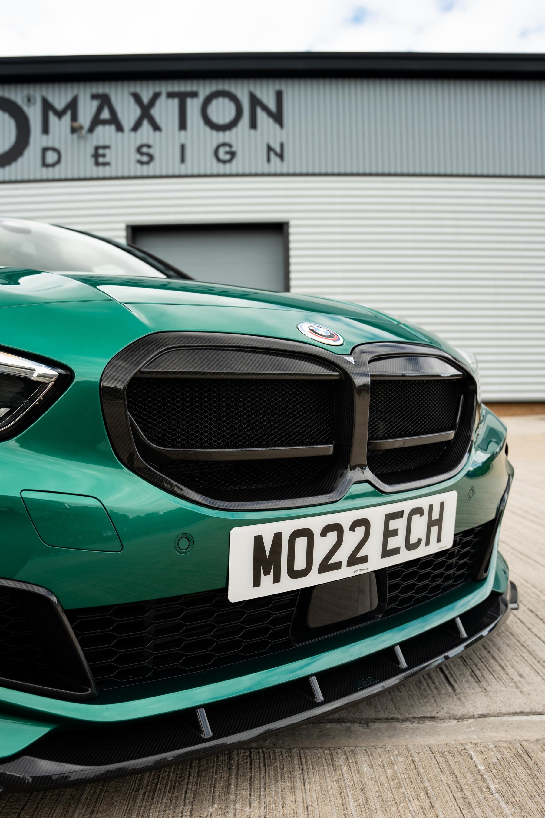 BMW M135i X Drive F40 Maxton Design Carbon Fibre Front Splitter