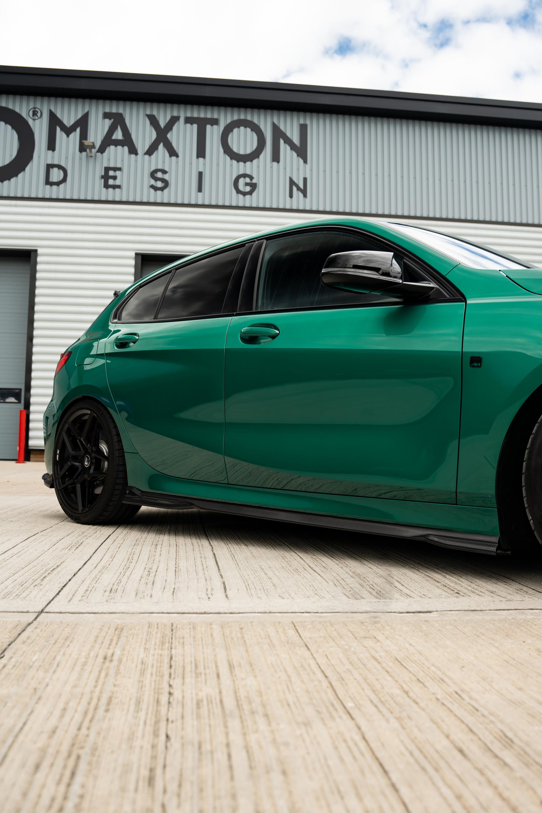 BMW M135i X Drive F40 Maxton Design Carbon Fibre Side Skirts
