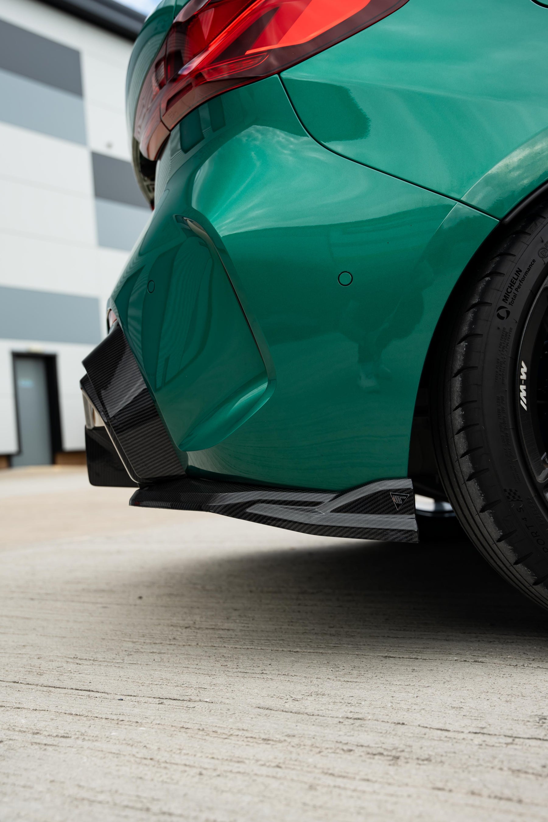 BMW M135i X Drive F40 Maxton Design Carbon Fibre Rear Side Splitters