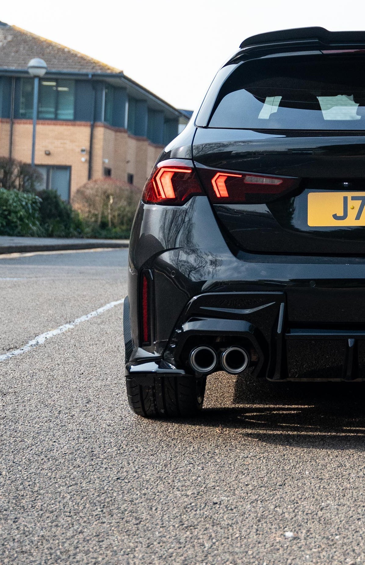 BMW F70 M135 Maxton Design Rear Side Splitters