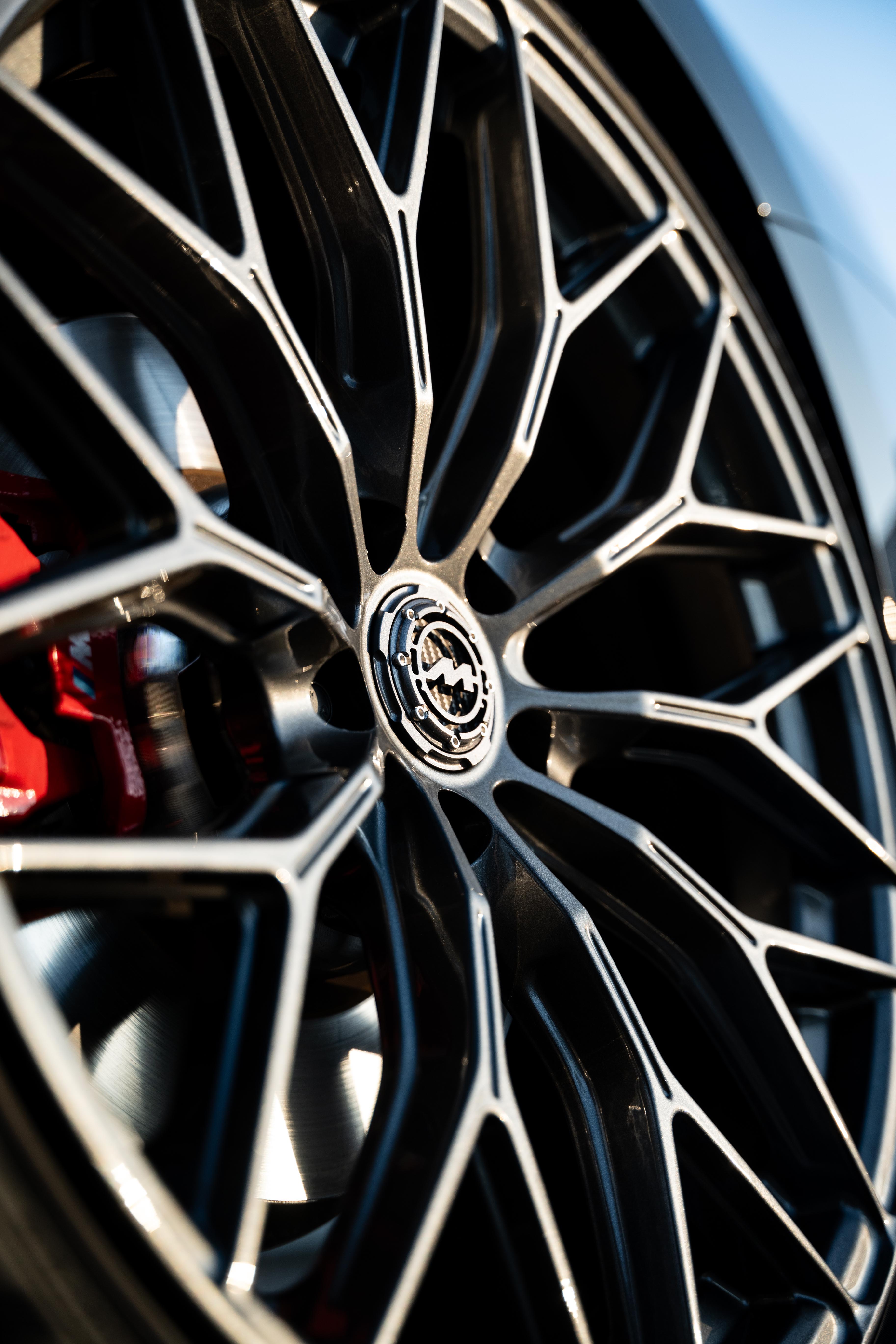 BMW 3 / 4 Series F30 F31 F32 F36 M-WX 20" Carbon Grey Motech Wheel