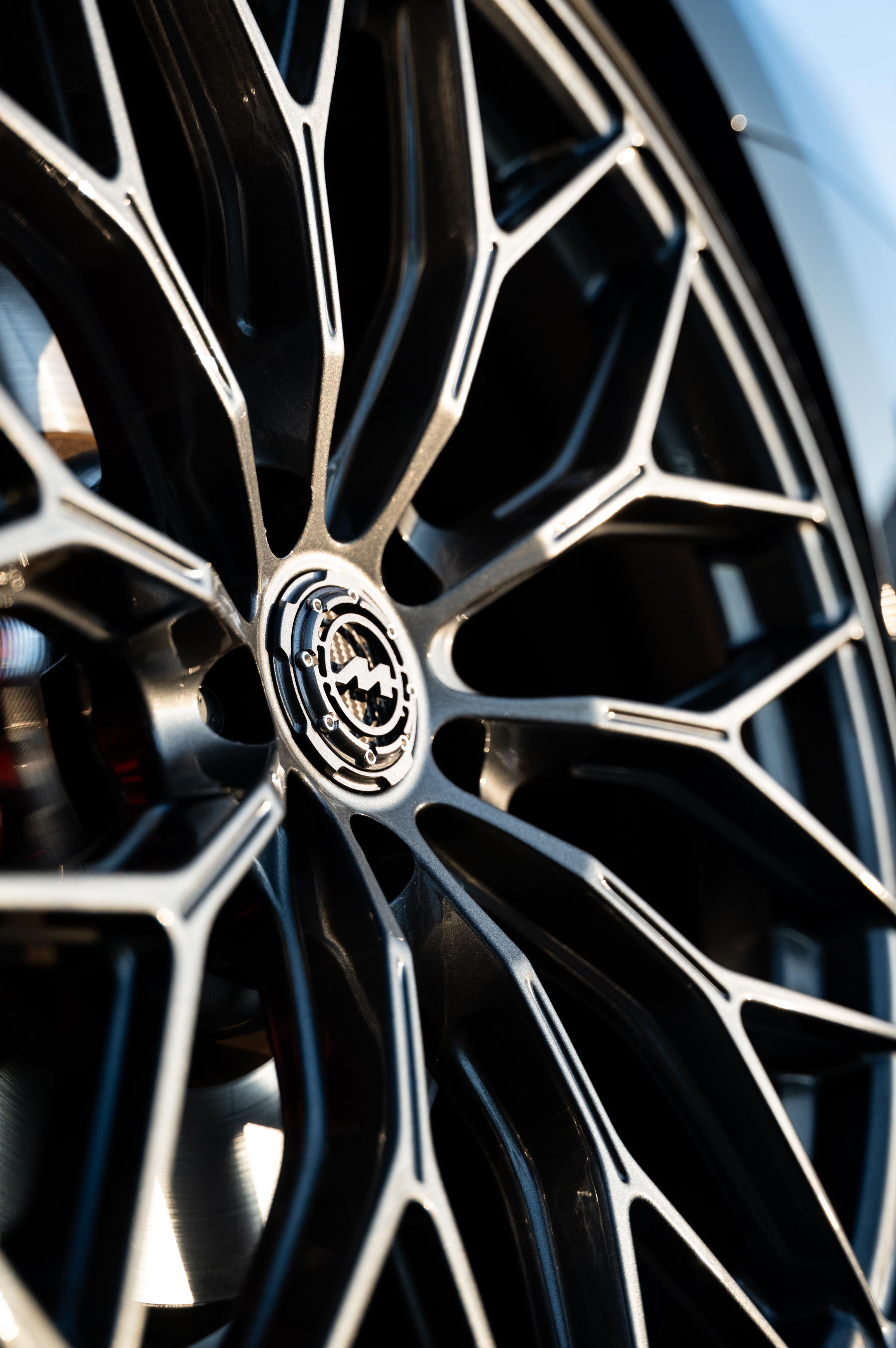 Golf R MK8 M-WX 20" Carbon Grey Motech Wheel