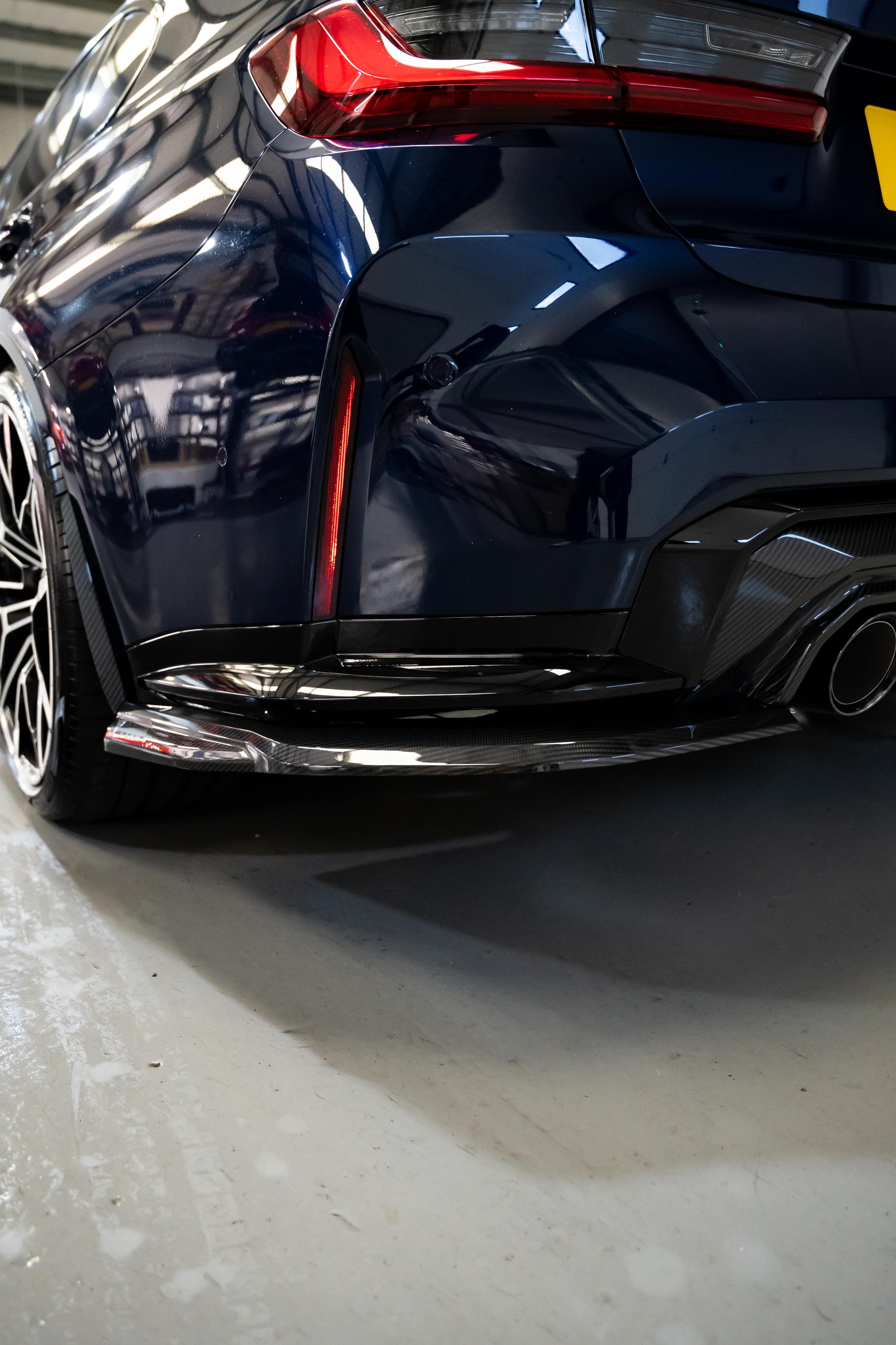 BMW M3 G80 Maxton Design Carbon Fibre Rear Side Splitters