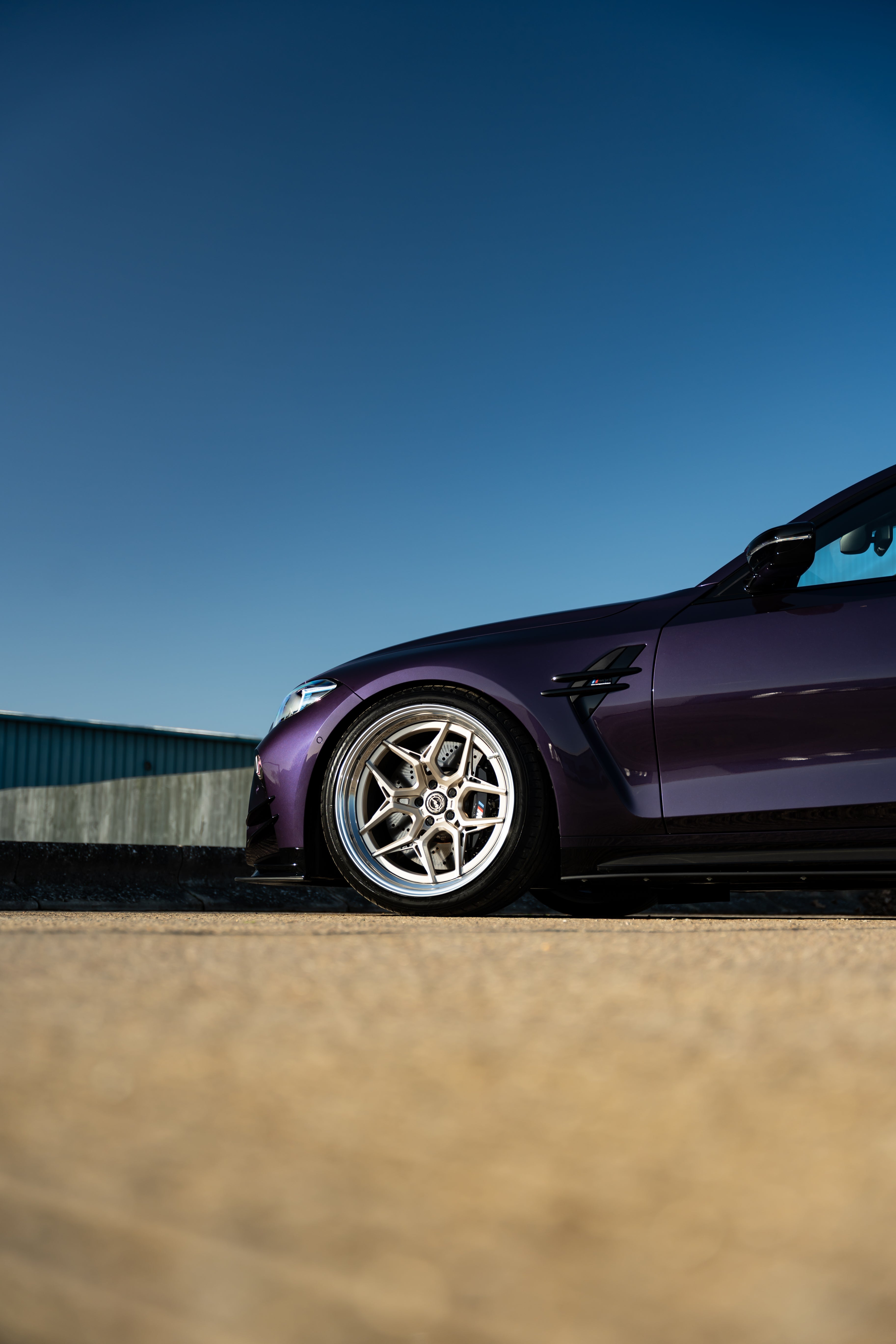 M3 G80 M-W1.2 Two-Piece Split Rim 20/21" White Gold Wheels