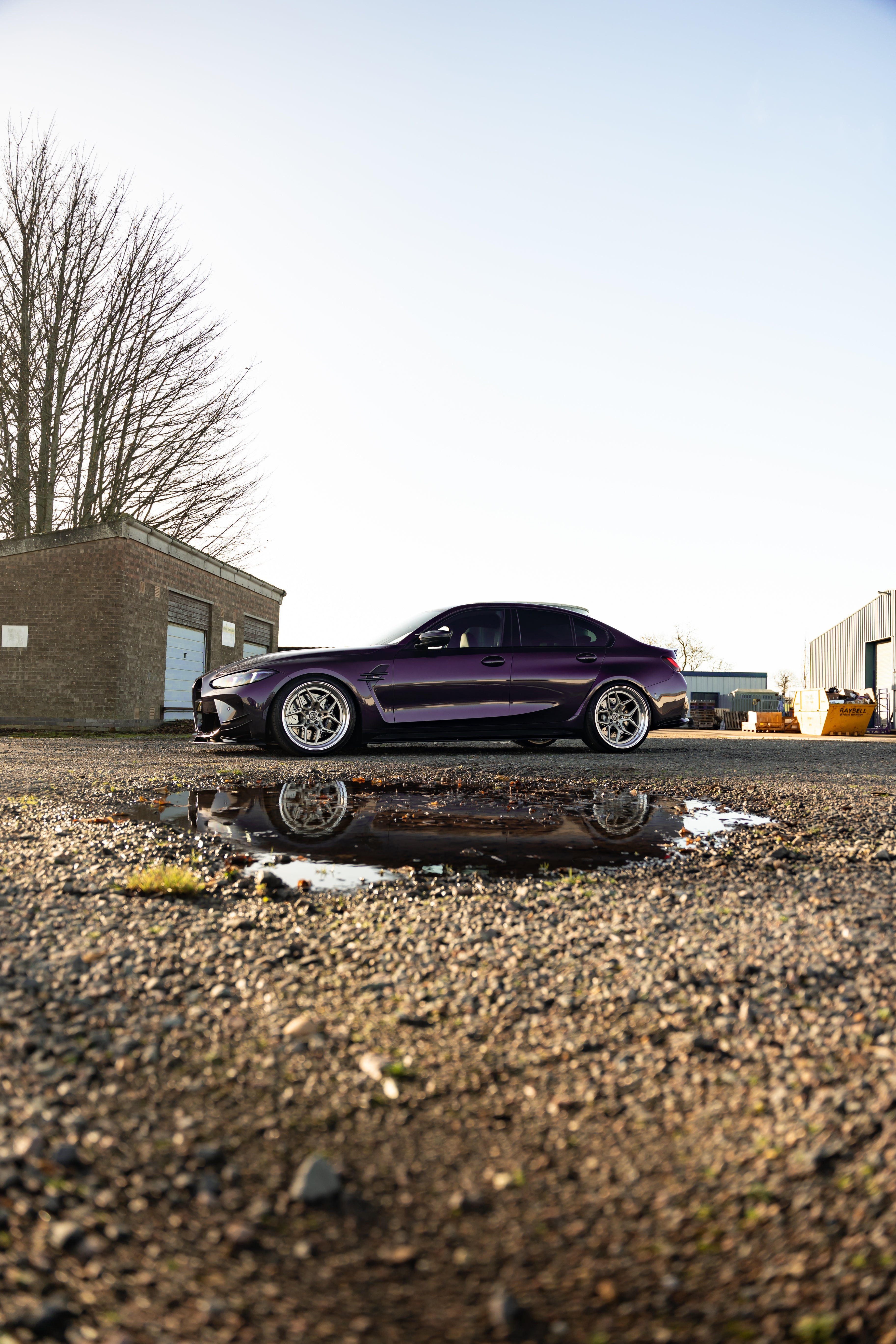 M3 G80 M-W1.2 Two-Piece Split Rim 20/21" White Gold Wheels