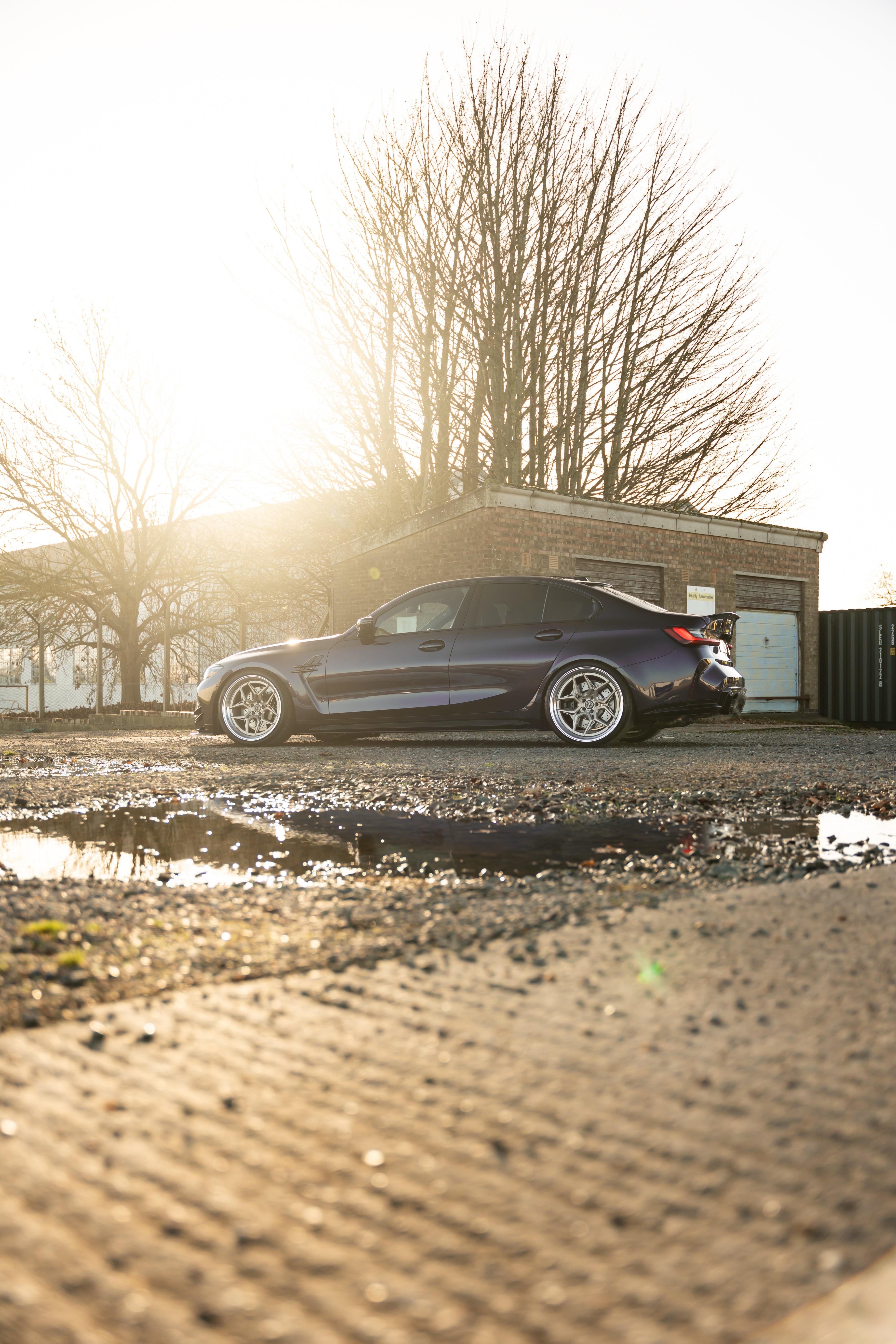 M3 G80 M-W1.2 Two-Piece Split Rim 20/21" White Gold Wheels