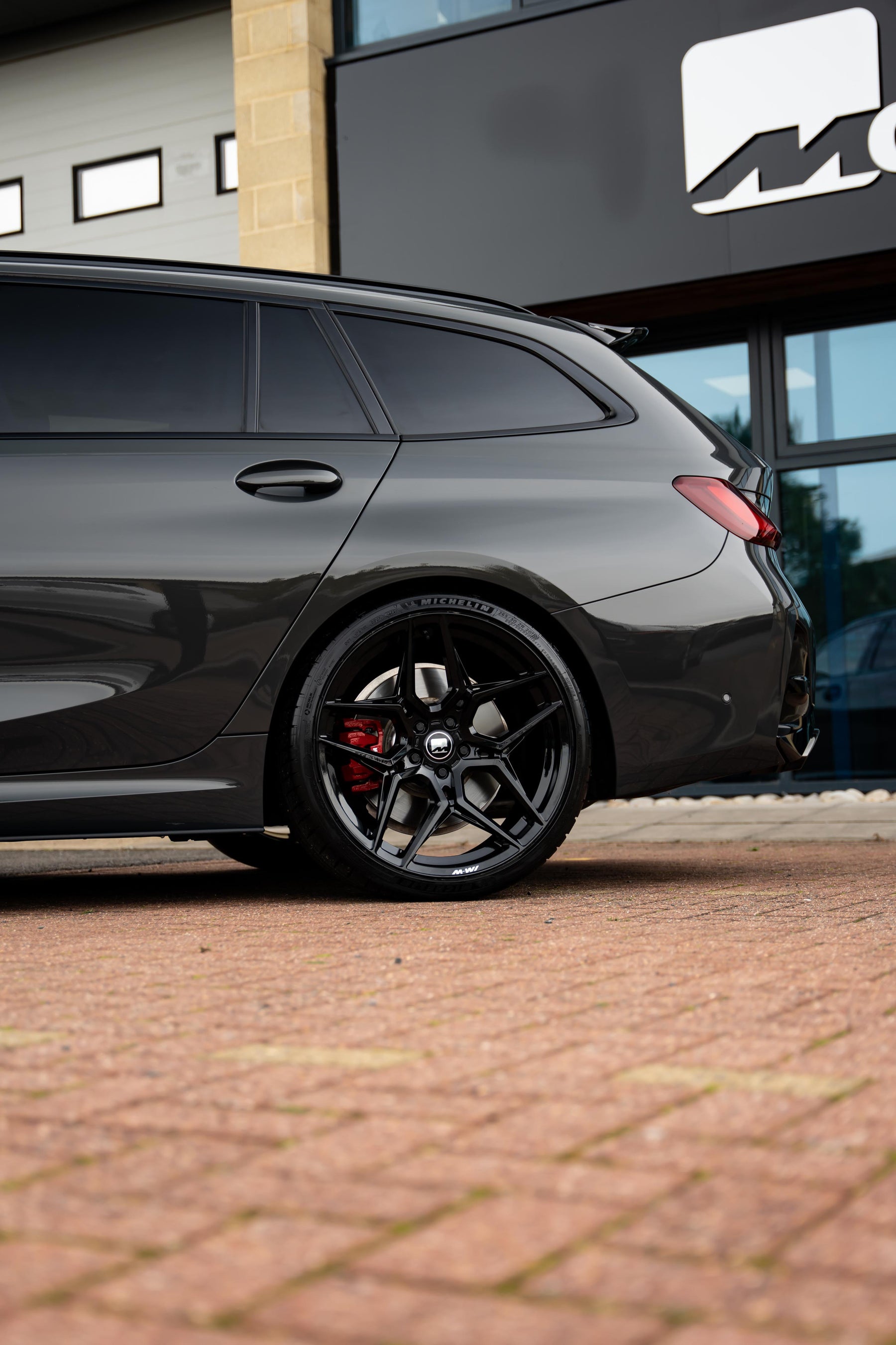 BMW 3 series G20/G21 M-W1 20" Precision Black Motech Wheel