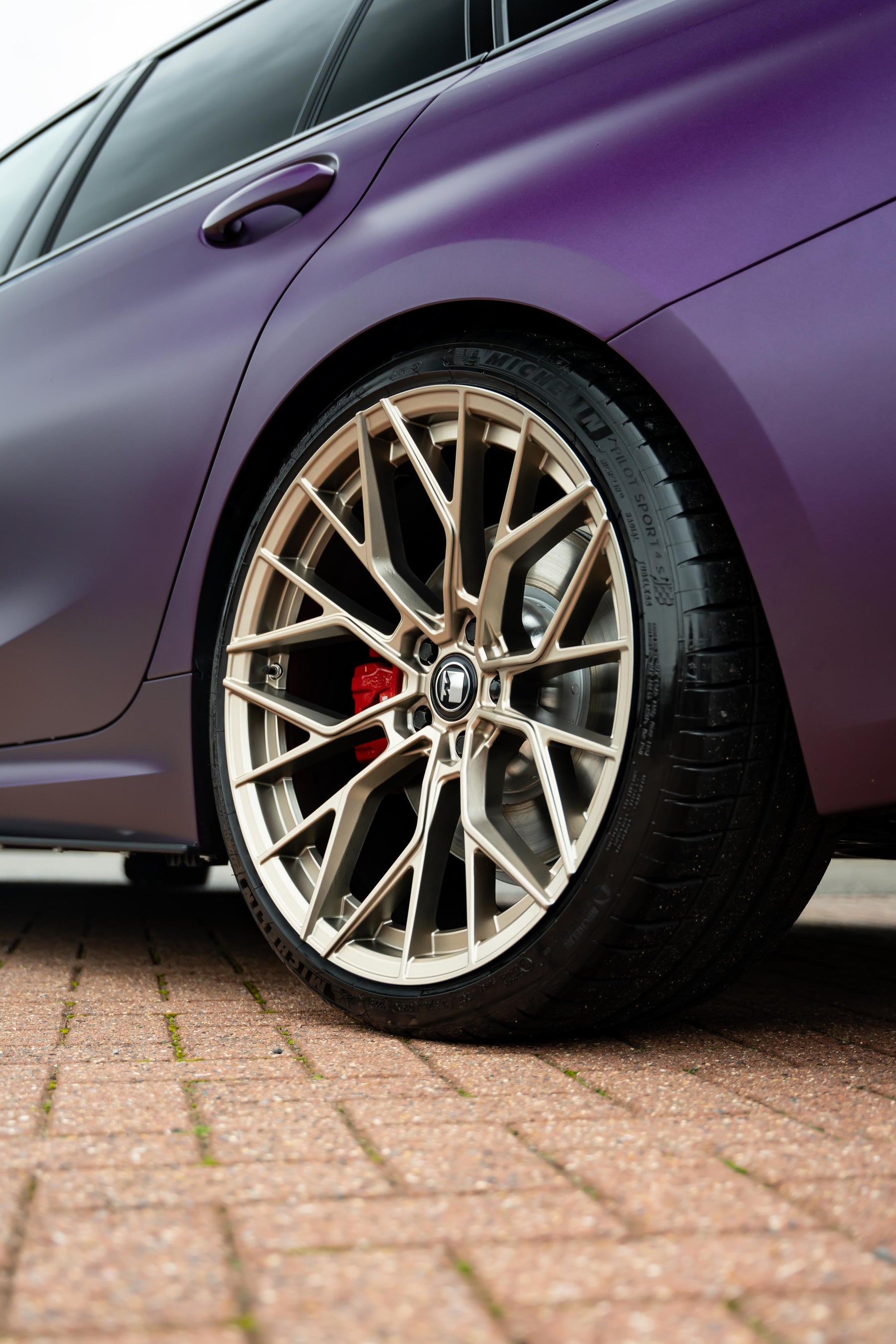 BMW 3 Series G20 G21 M-W3 20" Neodyme Gold Motech Wheel