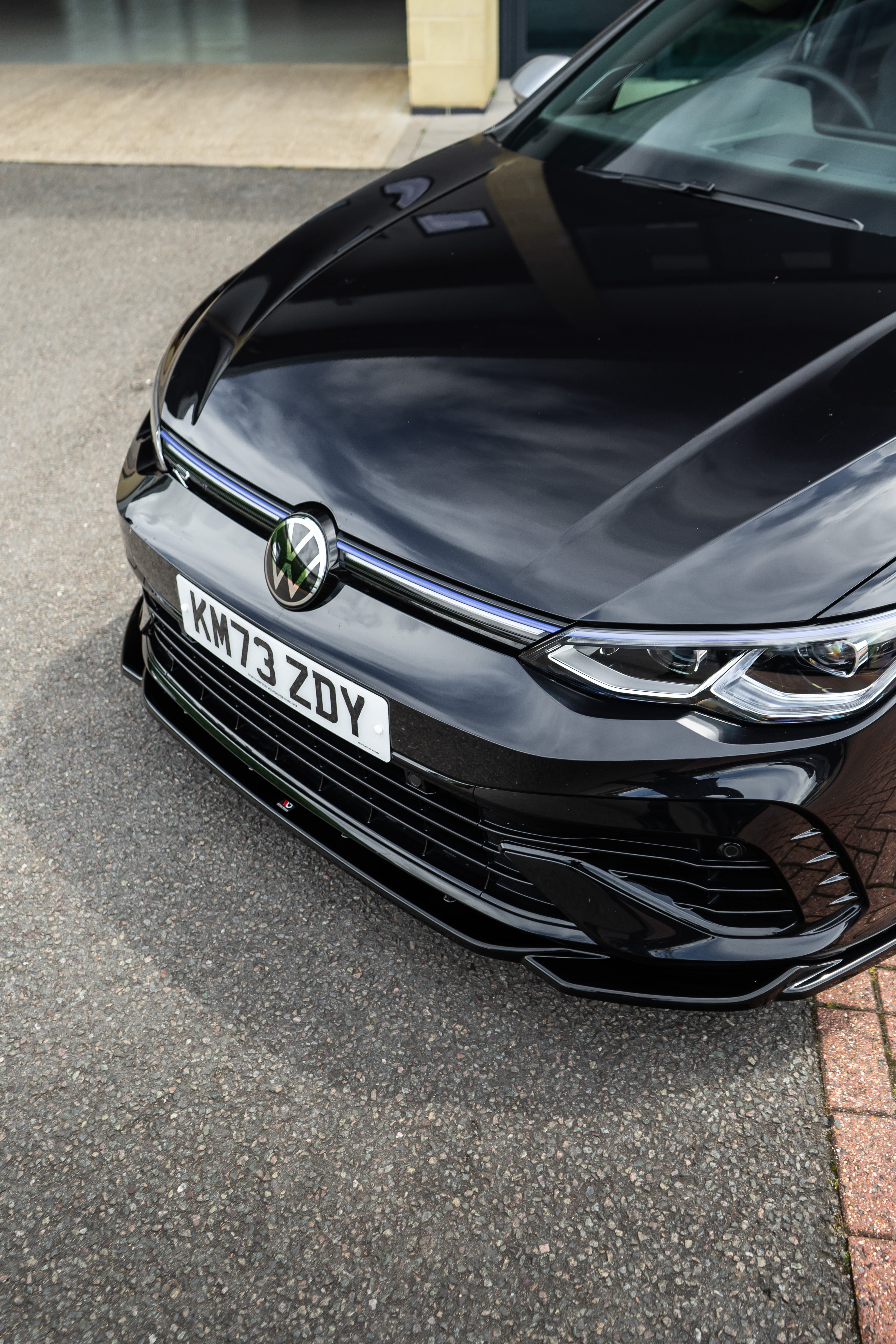 Golf R MK8 Maxton Design Front Splitter