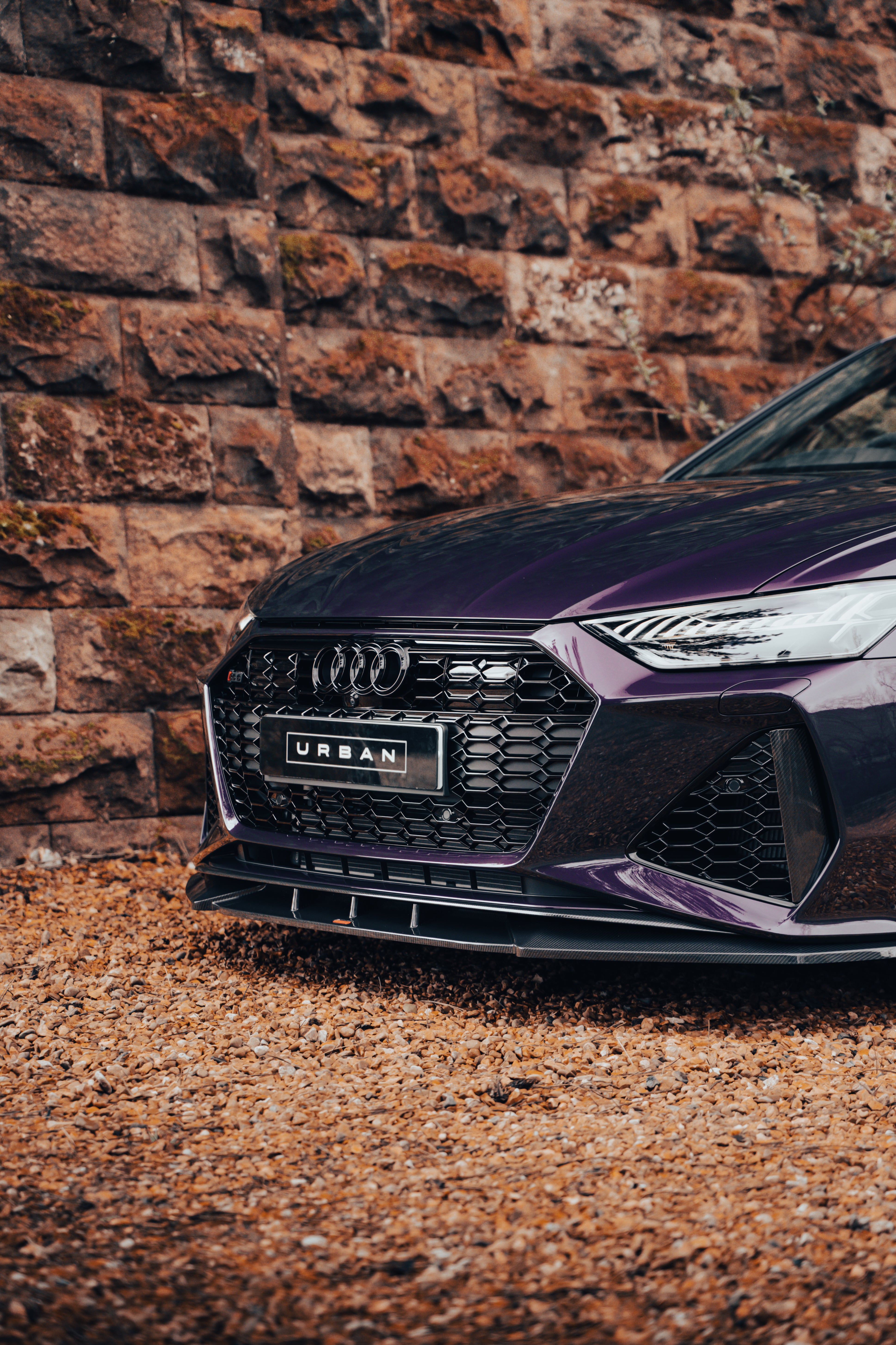 Audi RS6 Carbon Urban Front Splitter