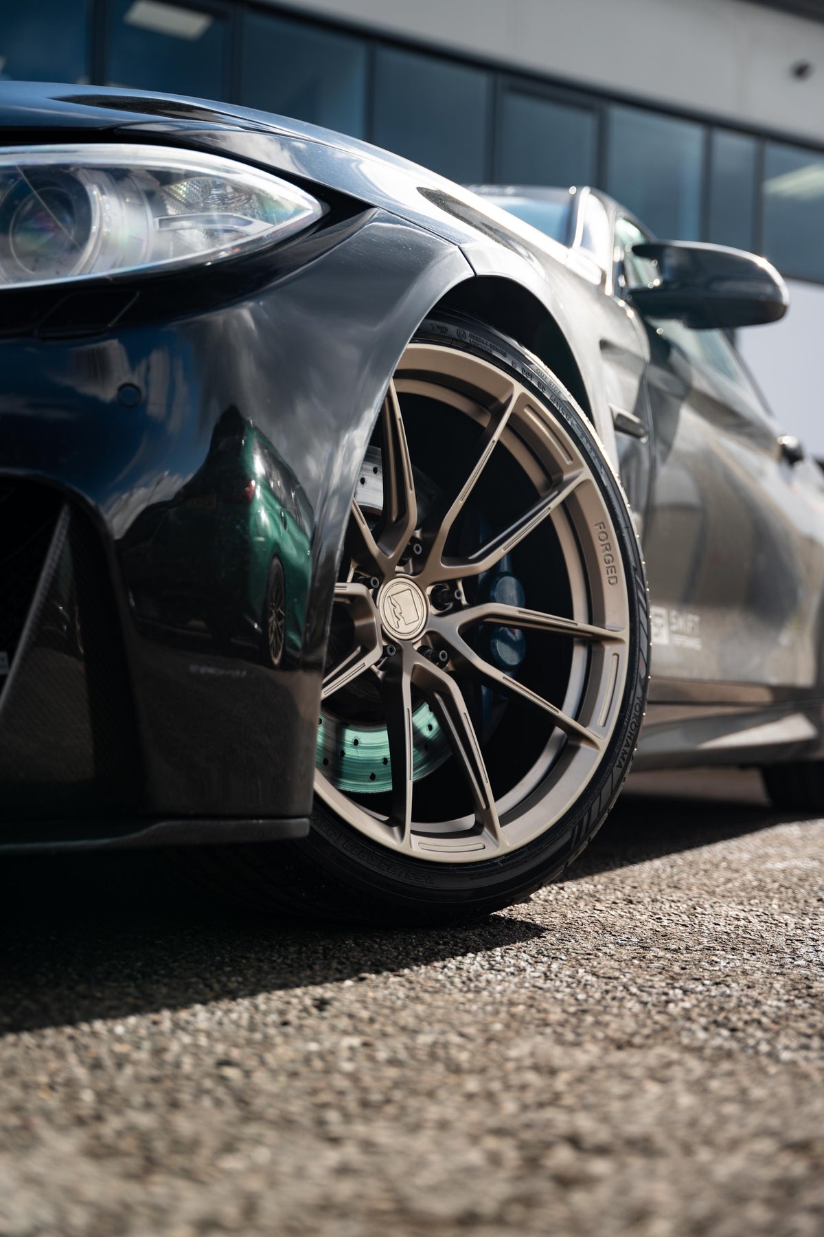 M4 F82 M-W4 19" Neodyme Gold Forged Wheels