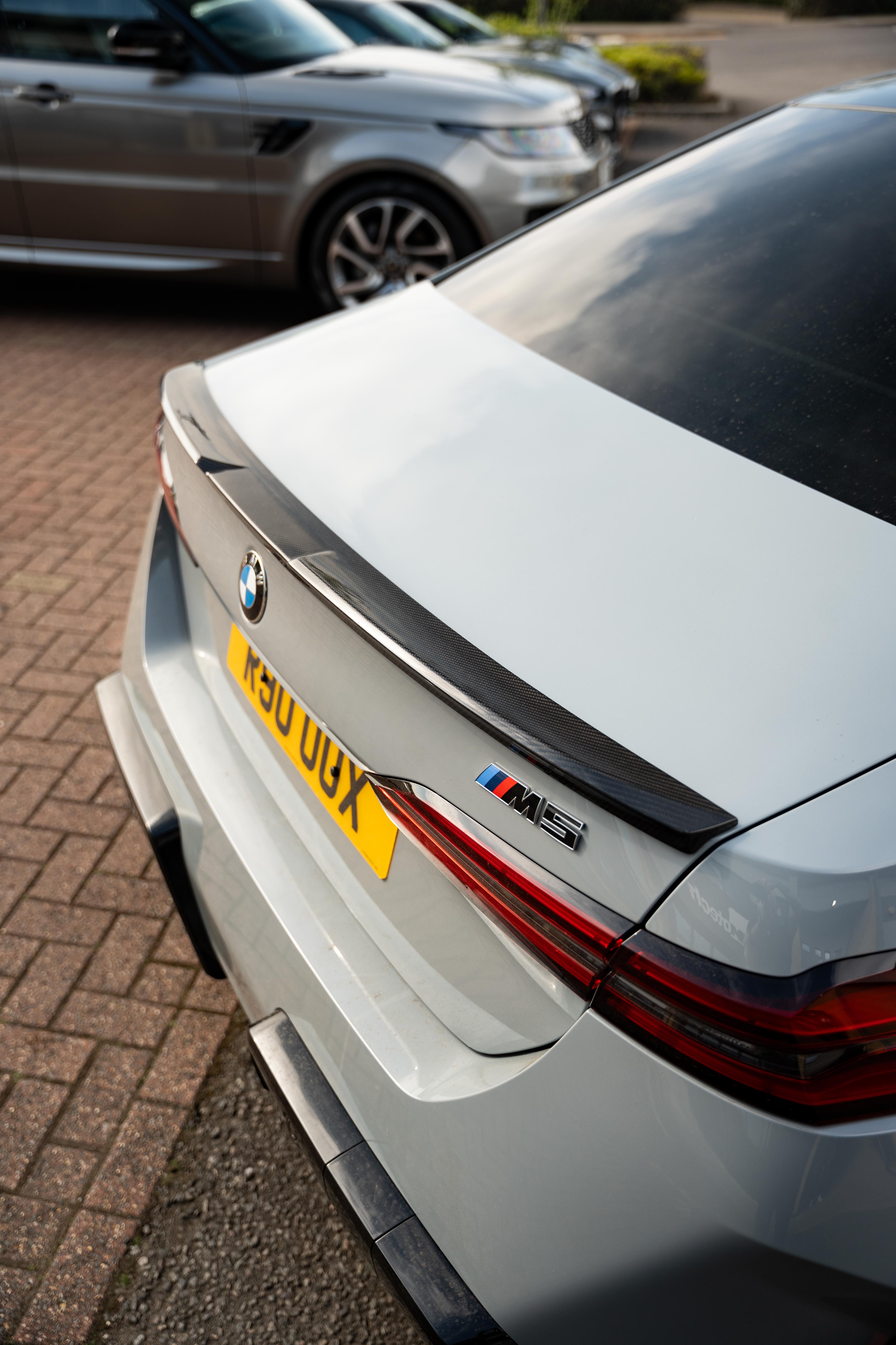 BMW M5 G90 Carbon Fibre Rear Spoiler
