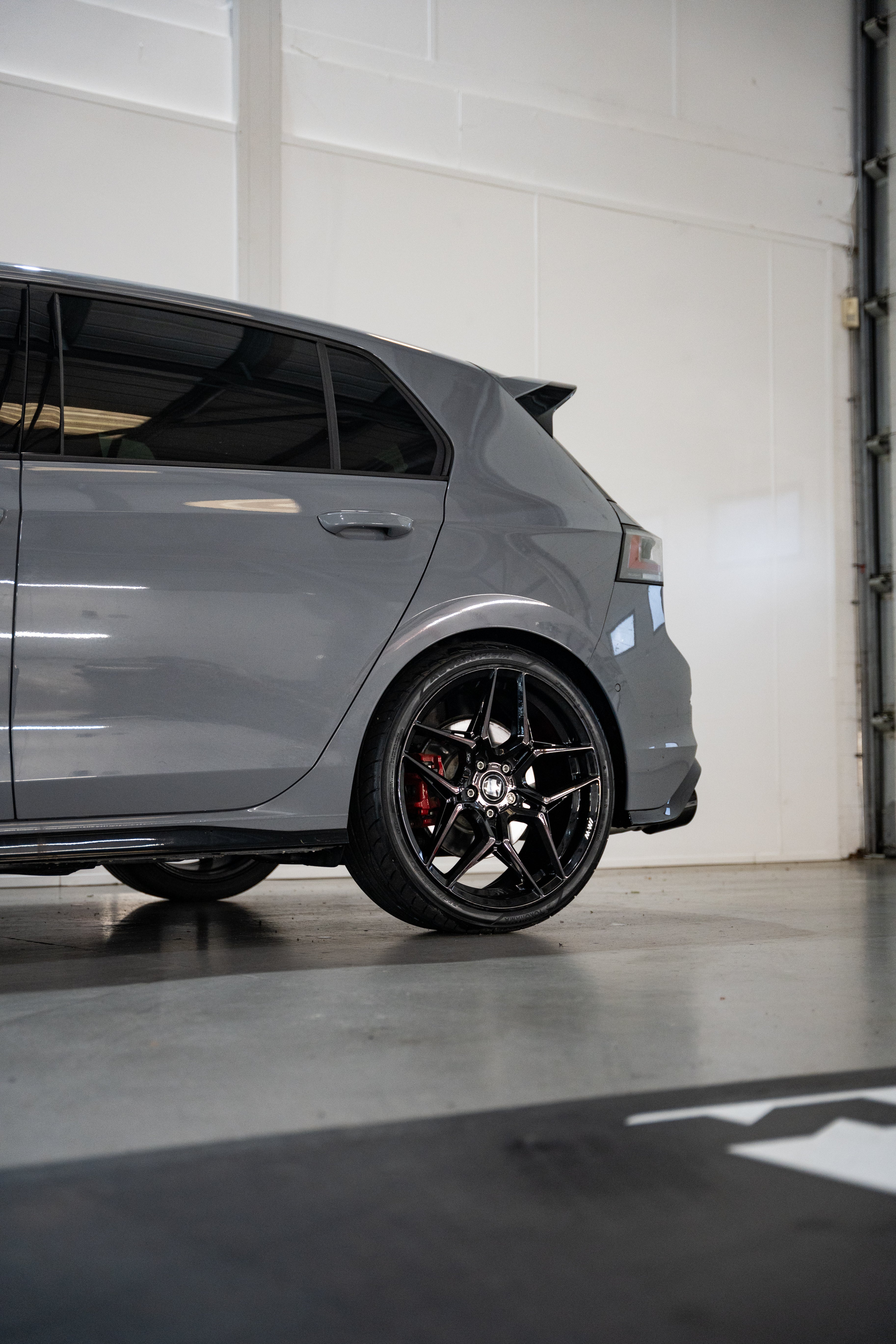 VW Golf MK8/8.5 GTI/R M-W1 19" Precision Black Wheels