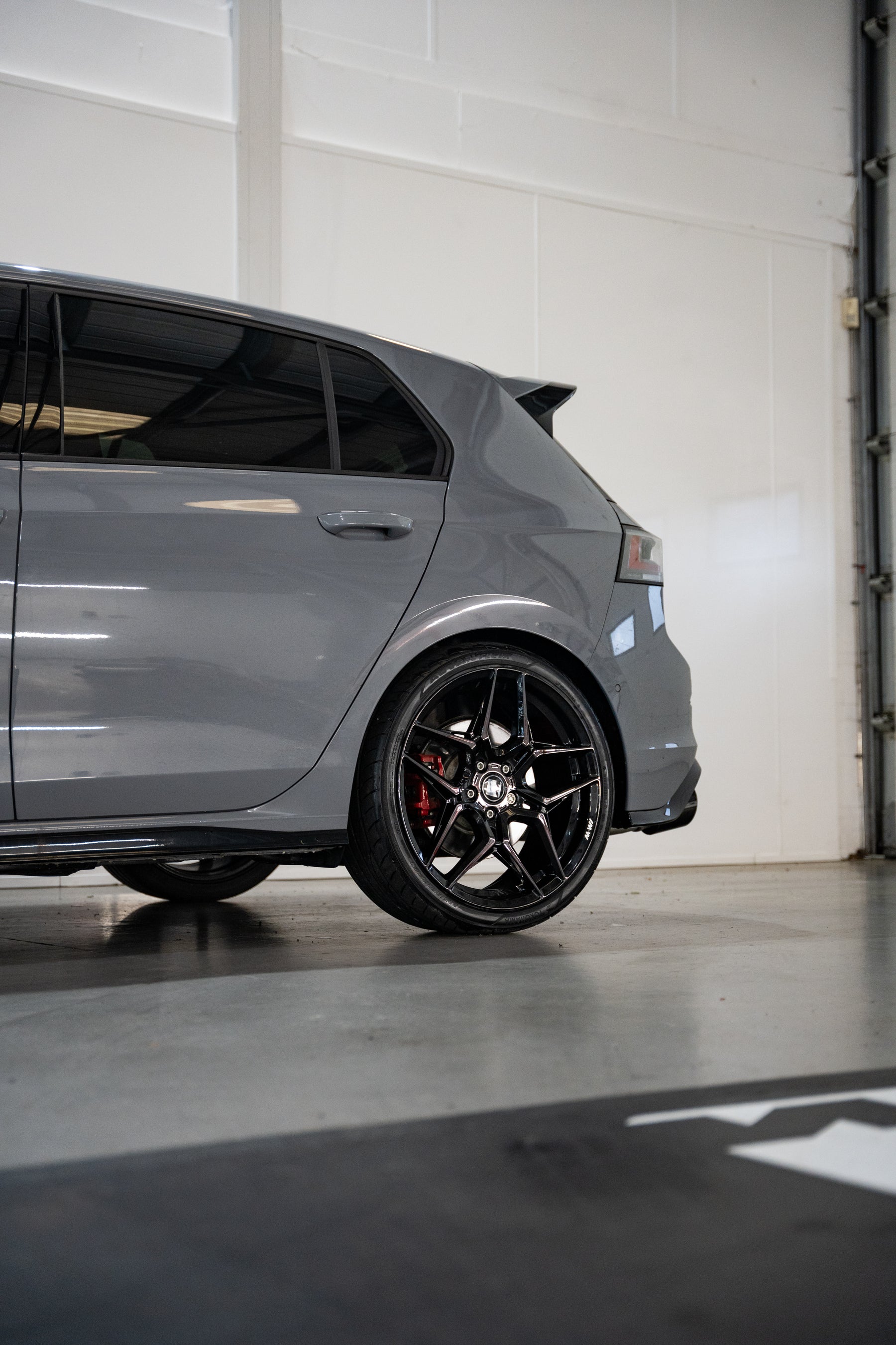 VW Golf MK8/8.5 GTI/R M-W1 19" Precision Black Wheels