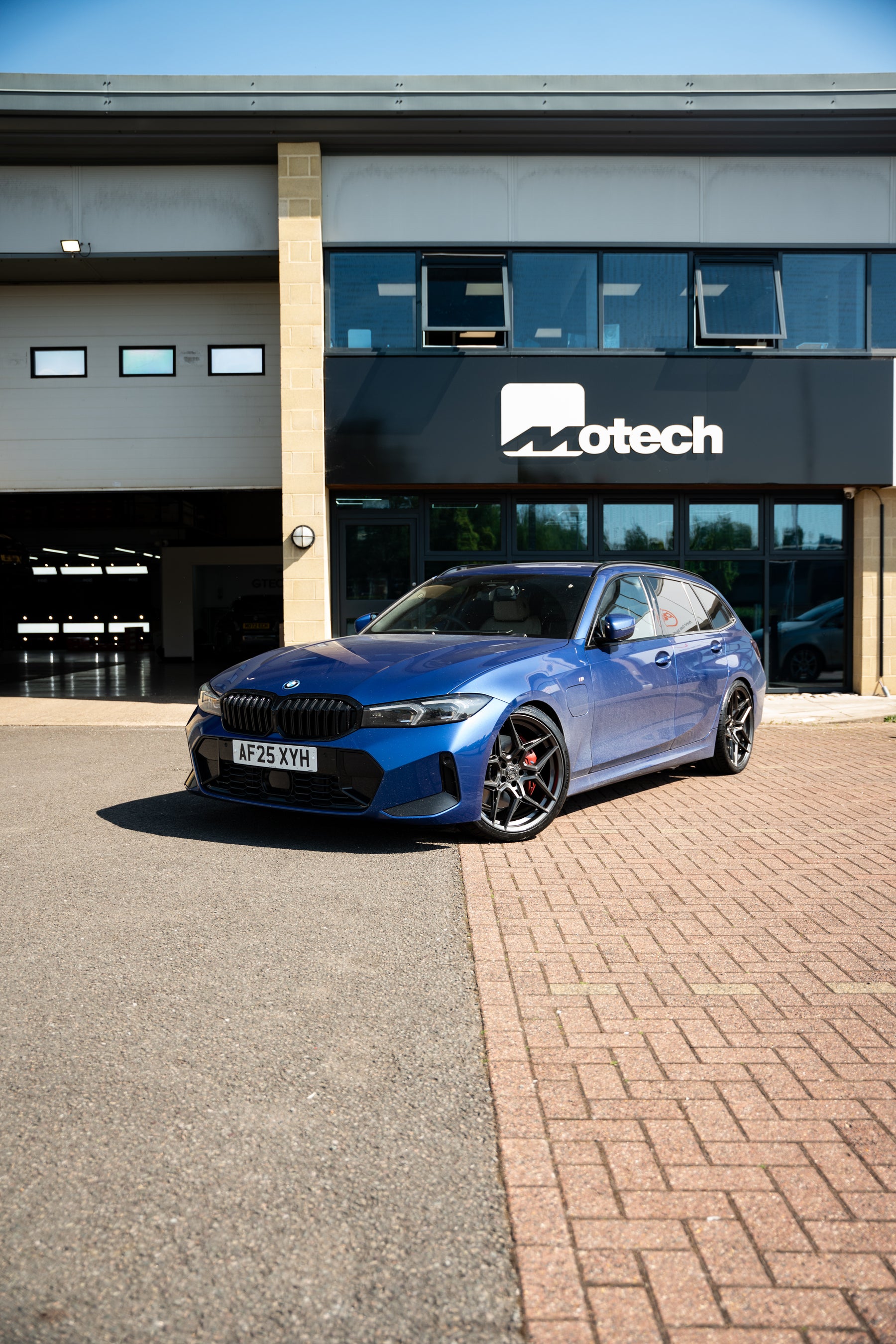 BMW 3 series G20 G21 M-W1 20" Carbon Grey Motech Wheel