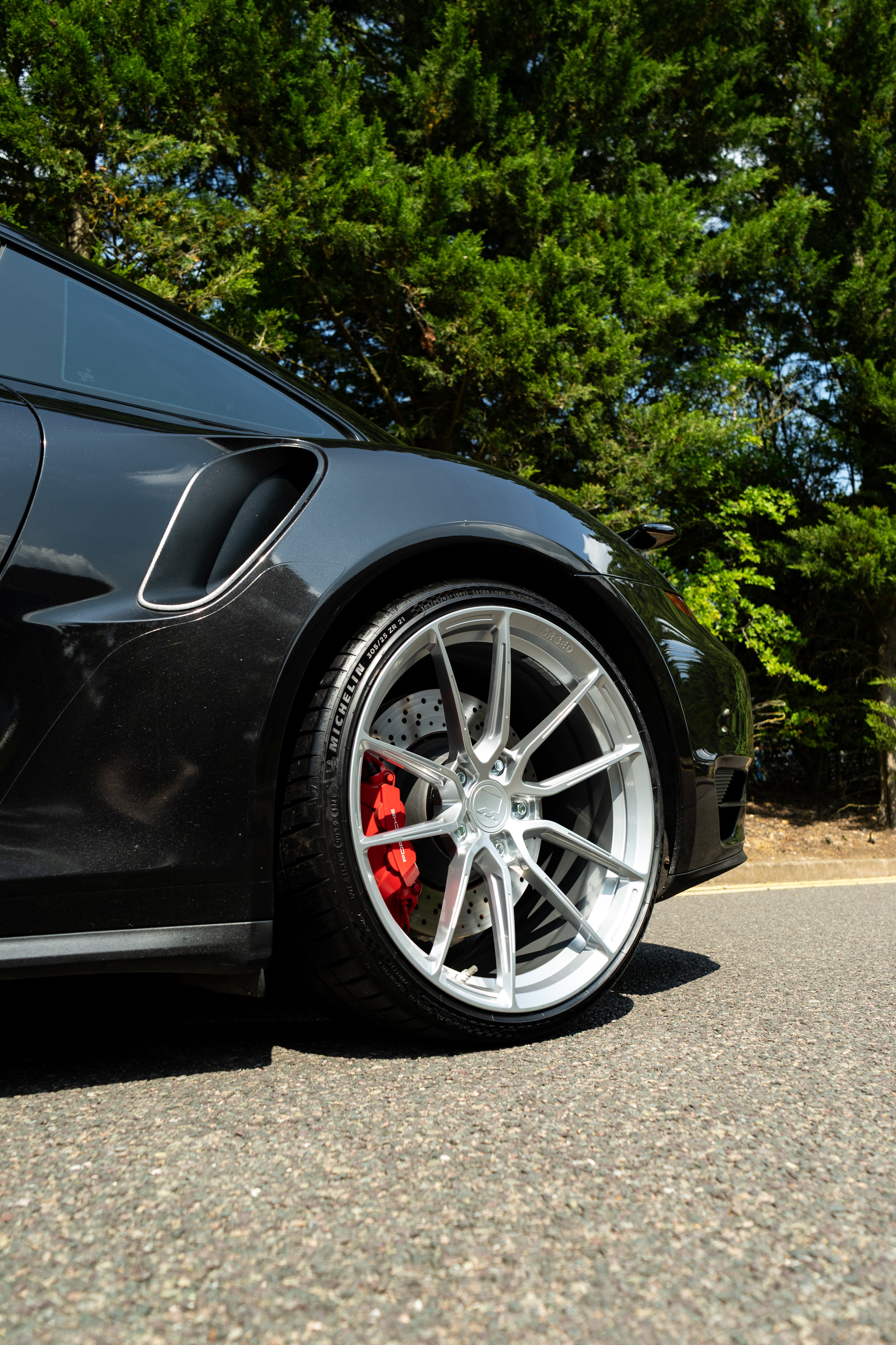 Porsche 991.1 911 M-W4 20/21" Gloss Polished Forged Wheels
