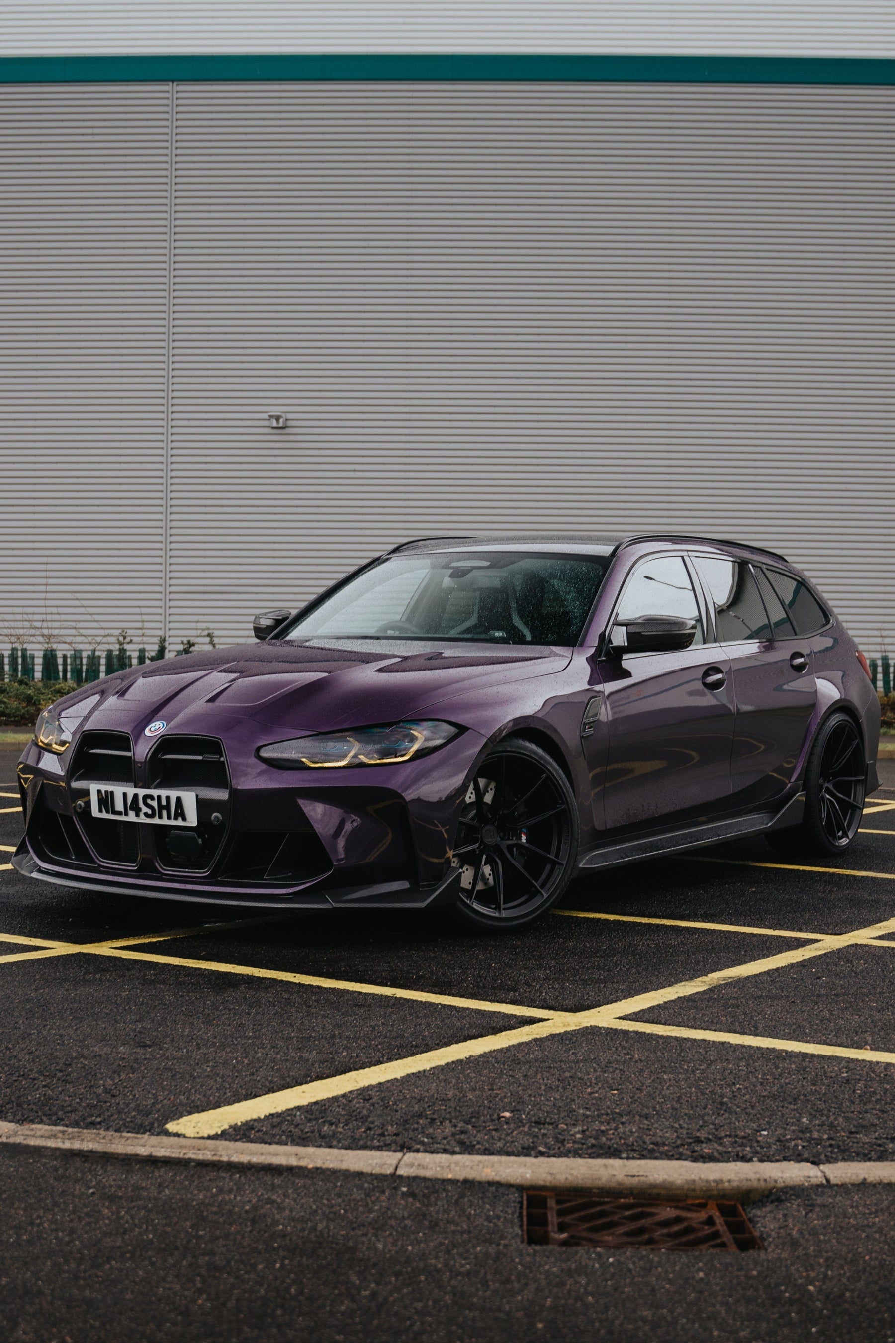 M3 G81 M-W4 20/21" Satin Black Forged Wheels