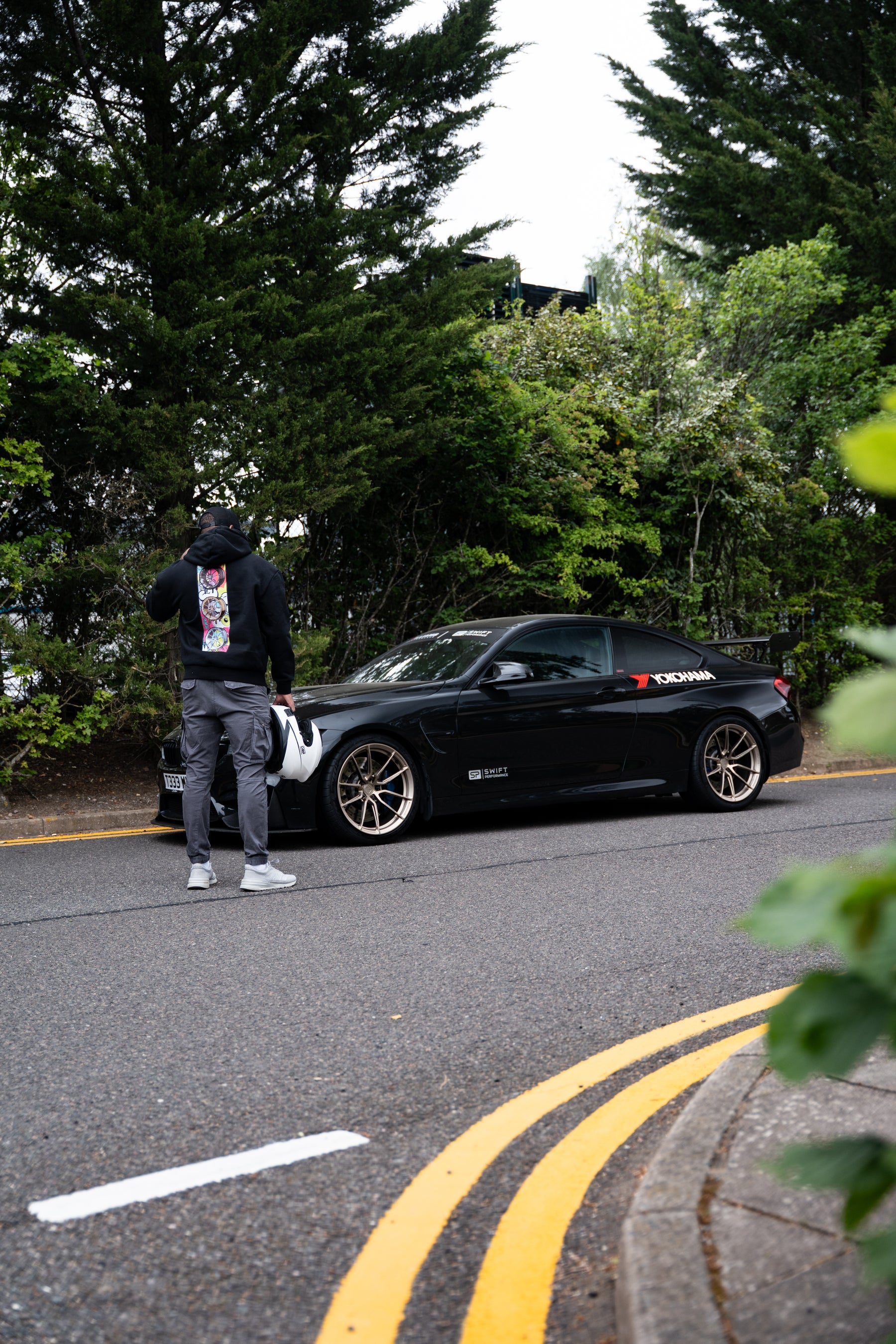 Drivewear Collection Black Sapphire Oversized Hoodie