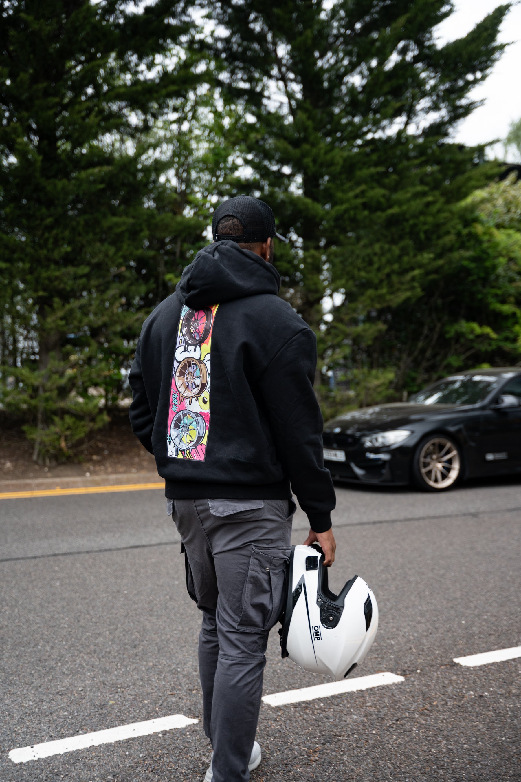 Drivewear Collection Black Sapphire Oversized Hoodie