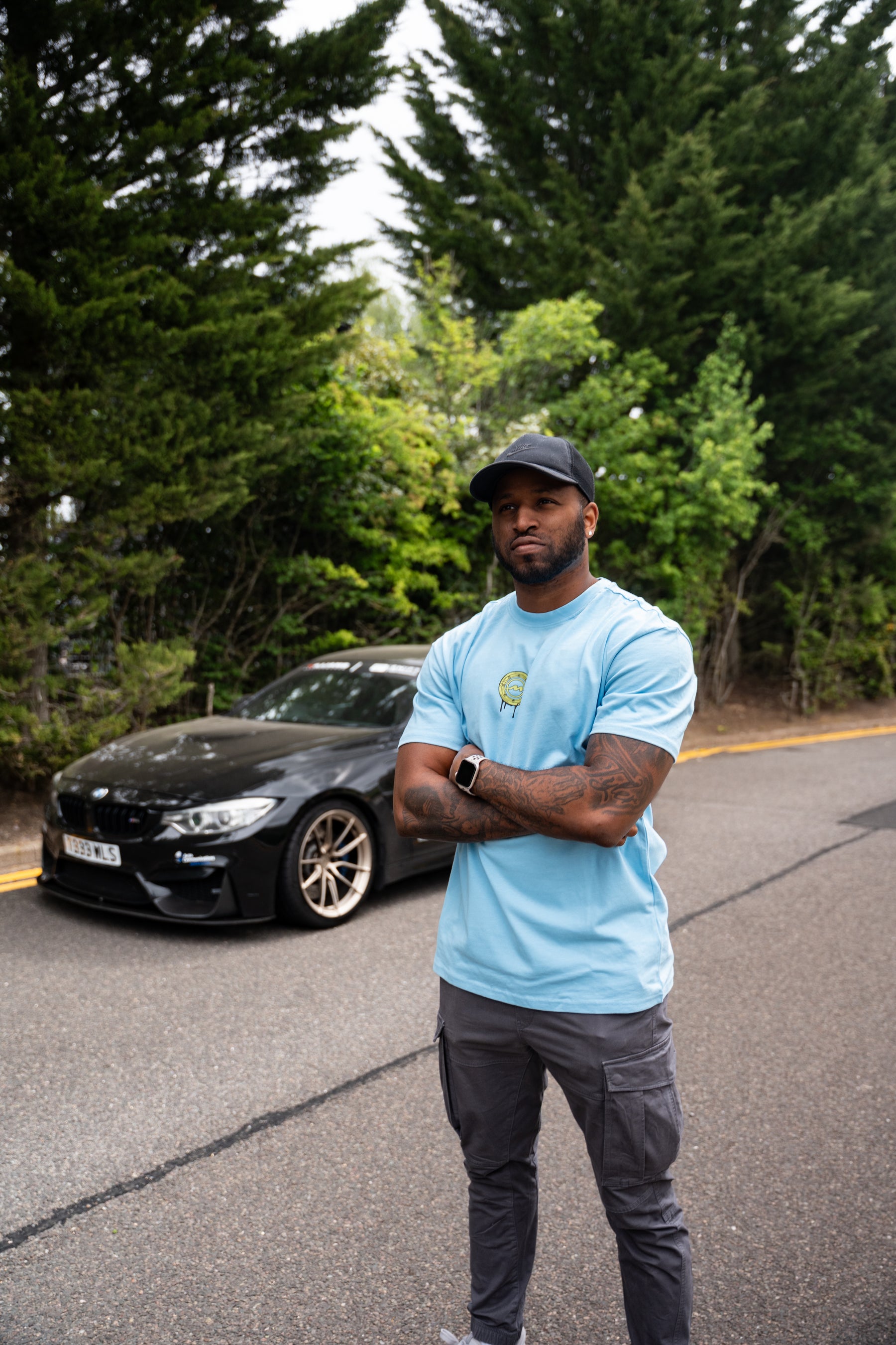 Drivewear Collection Zandvoort Blue Oversized T-Shirt