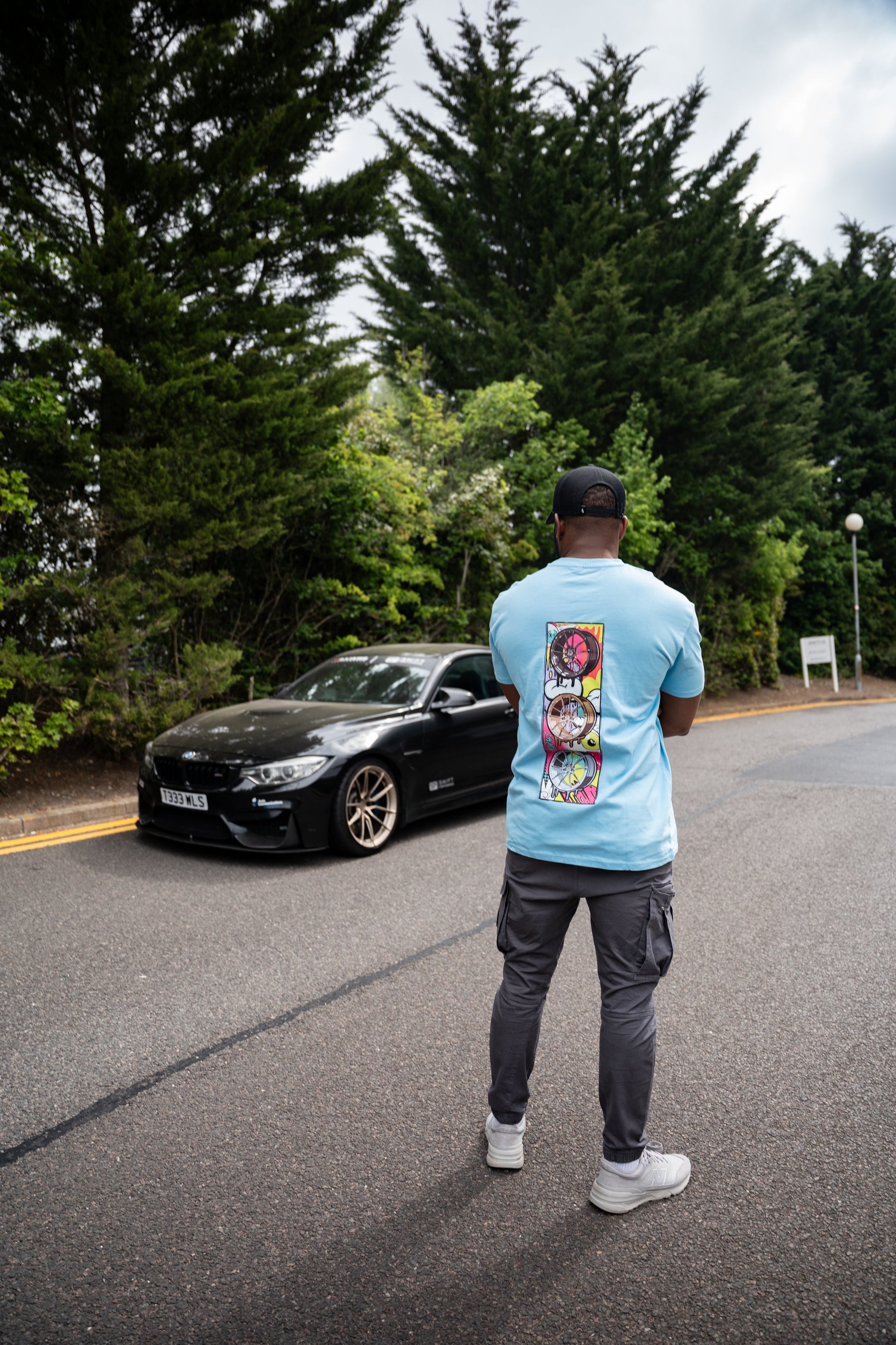 Drivewear Collection Zandvoort Blue Oversized T-Shirt