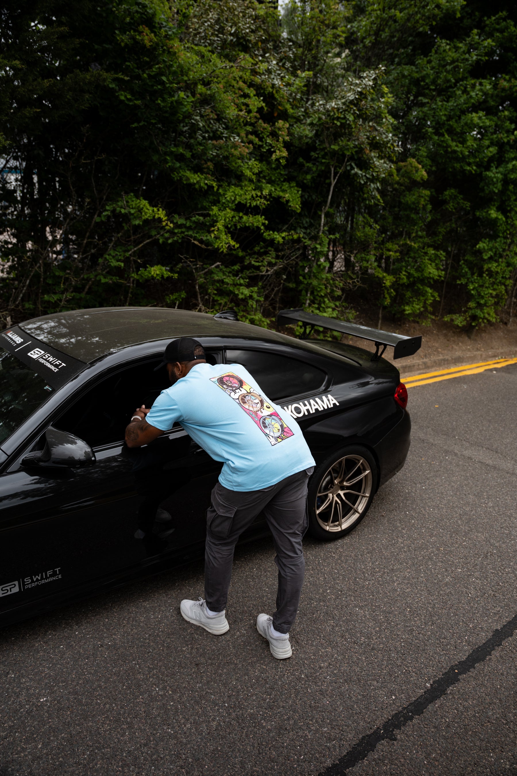 Drivewear Collection Zandvoort Blue Oversized T-Shirt