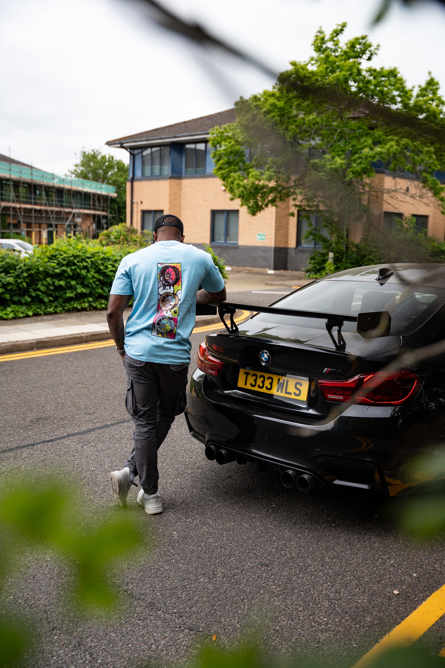 Drivewear Collection Zandvoort Blue Oversized T-Shirt