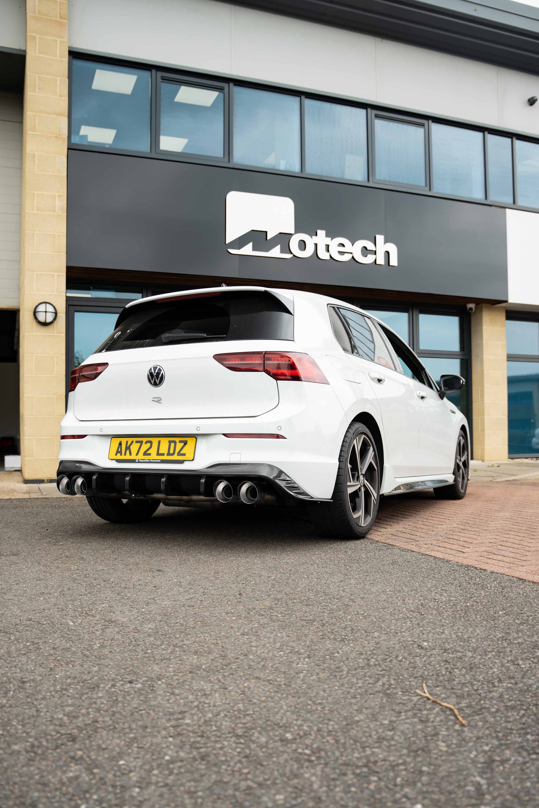 VW Golf R MK8 Remus OPF Back System