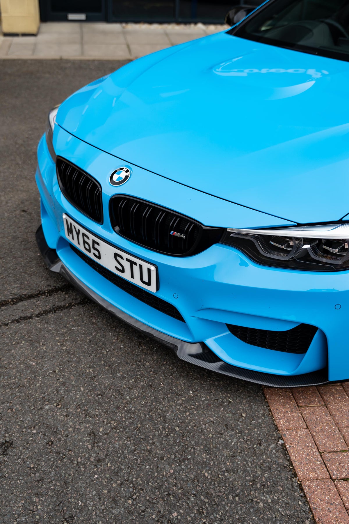 BMW M3/M4 F80/F82/F83 2014-2020 CARBON FIBRE SPLITTER - V2