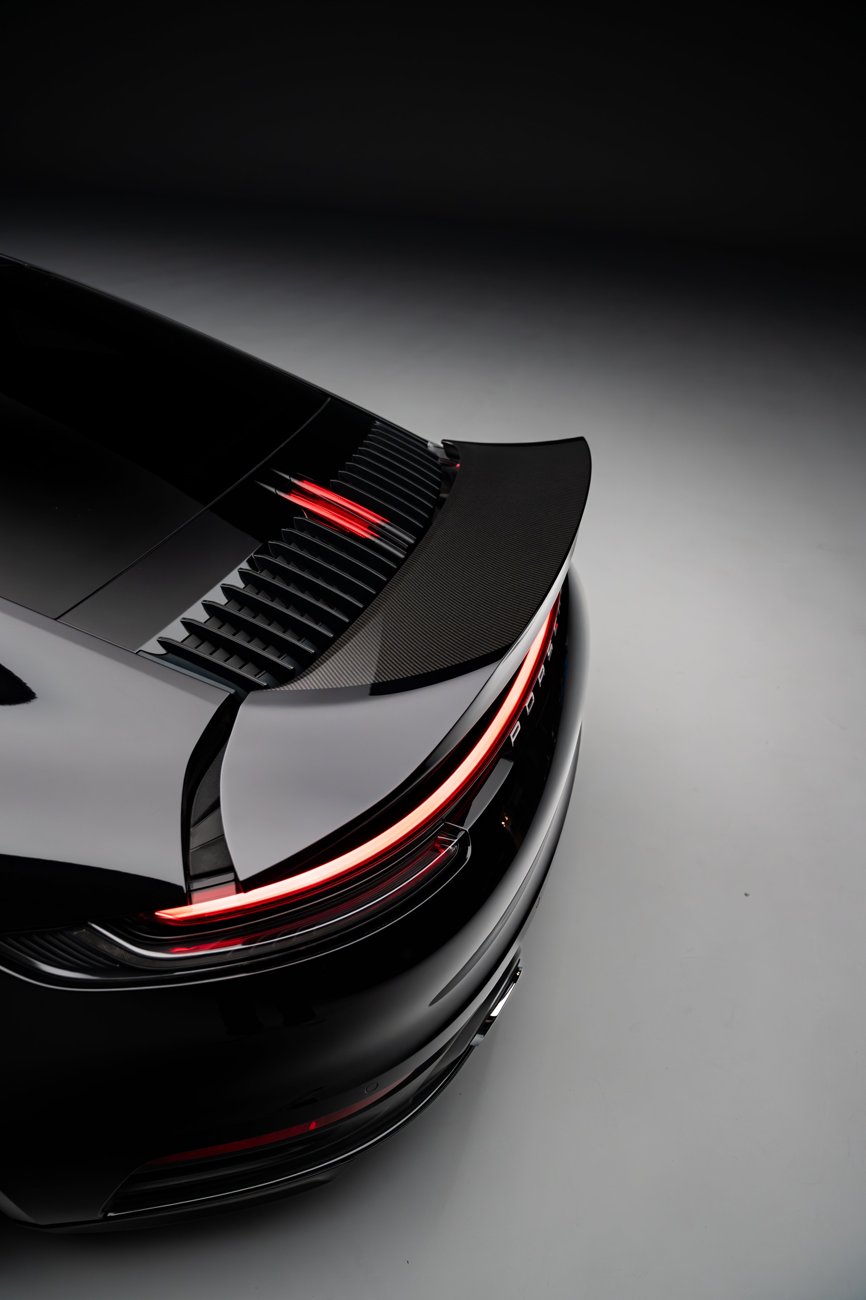 Porsche 992 Carrera / Carrera S Dissident Carbon Ducktail Spoiler