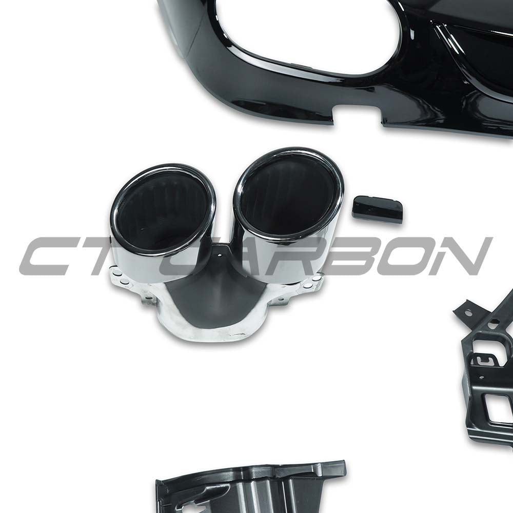 MERCEDES C254 GLC43/GLC63 AMG COUPE 2024-2025 DIFFUSER WITH EXHAUST TIPS