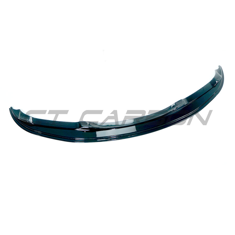 BMW E90/E91 3 SERIES PRE-LCI 2004-2009 GLOSS BLACK FRONT SPLITTER - V6