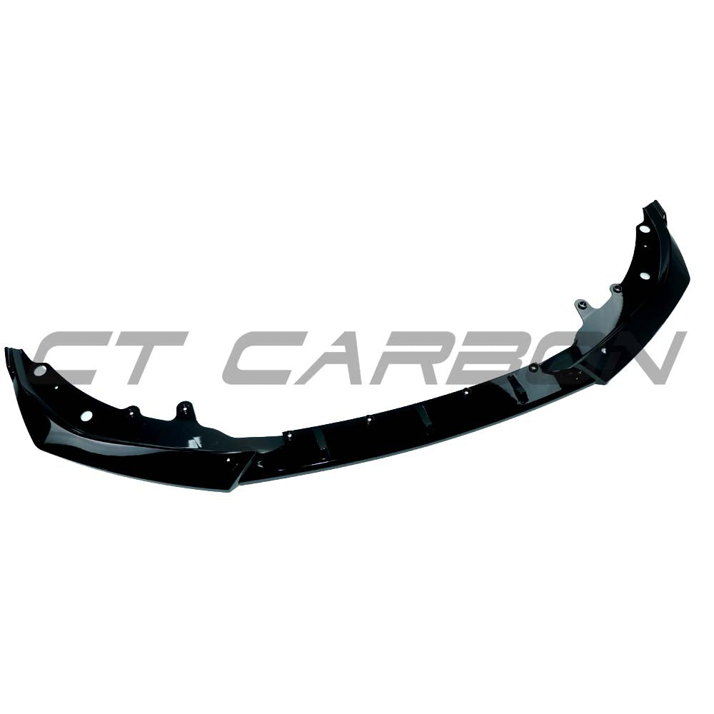 BMW G22/G23/G26 4 SERIES 2020-2024 GLOSS BLACK 3-PIECE SPLITTER